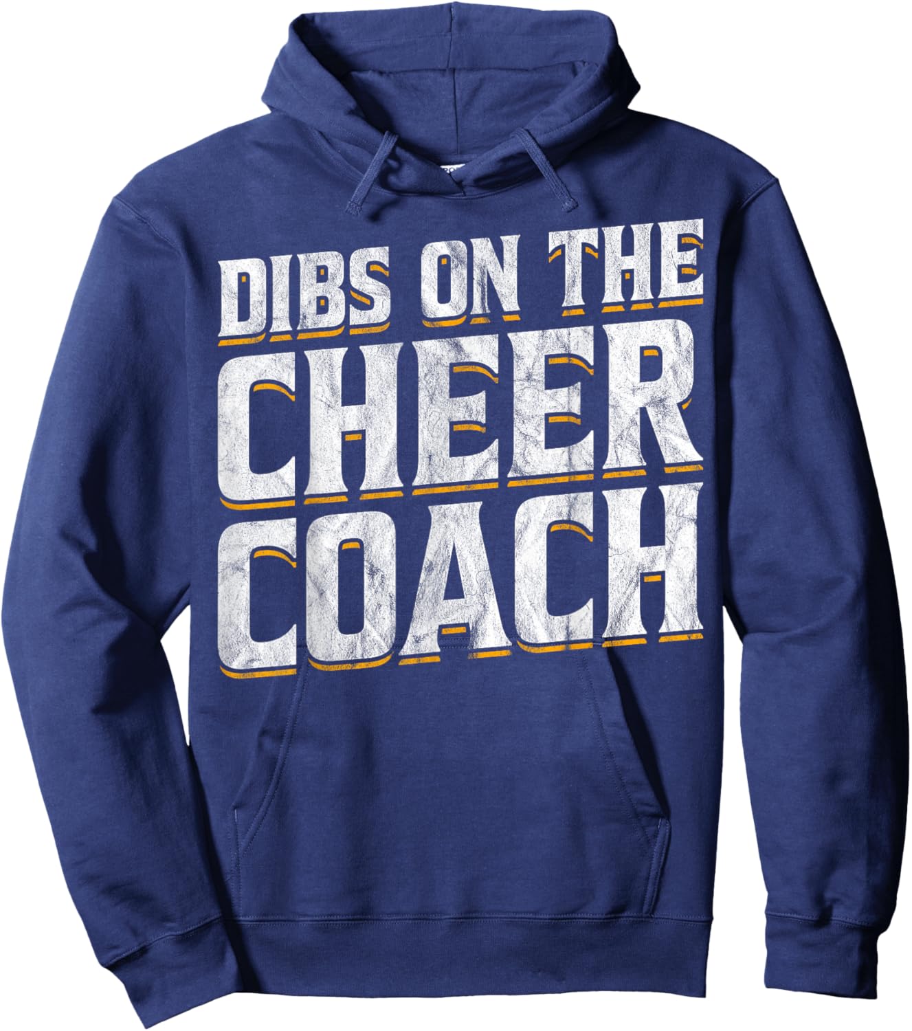 Dibs On The Cheer Coach Hoodie - Hoodie | Navy