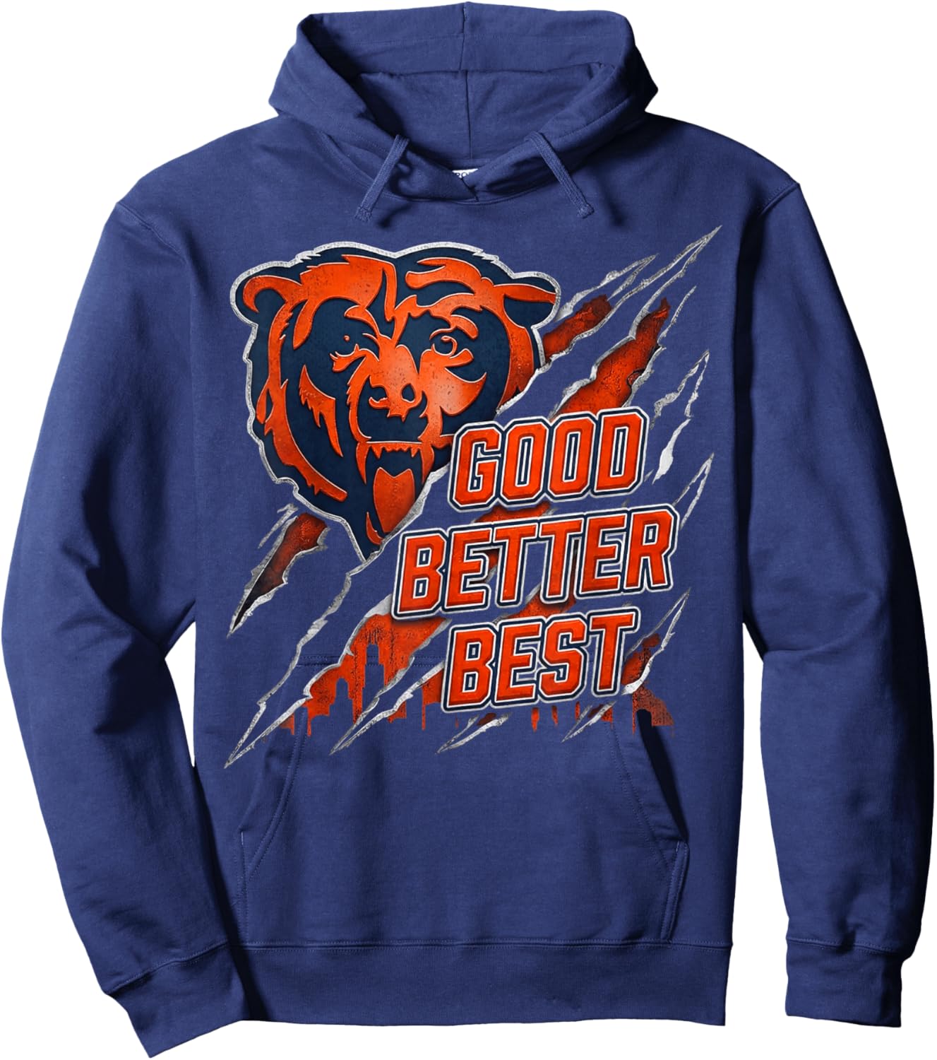Good Better Best Motivational Men Women Hoodie - Hoodie | Navy