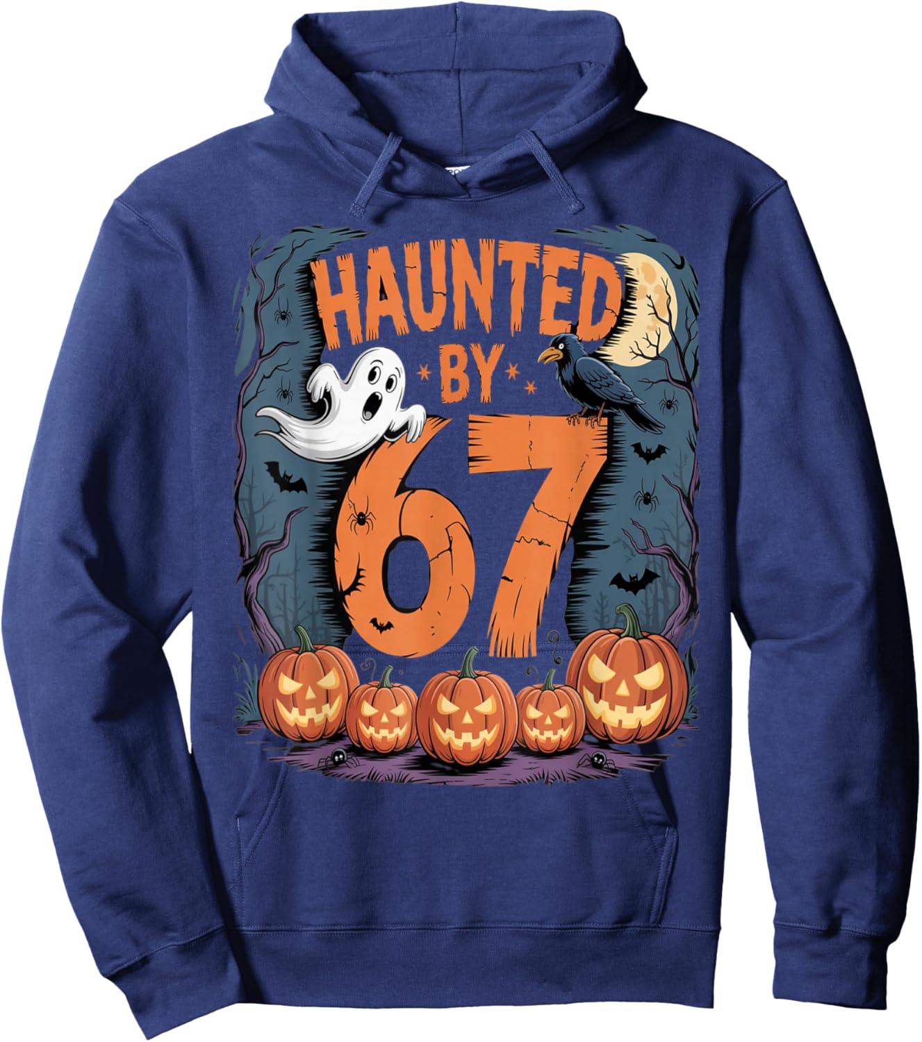 Haunted by 67 Hoodie - Hoodie | Navy