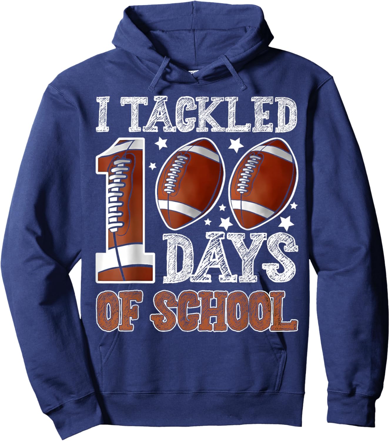 100 Days Boys Hoodie - Hoodie | Navy