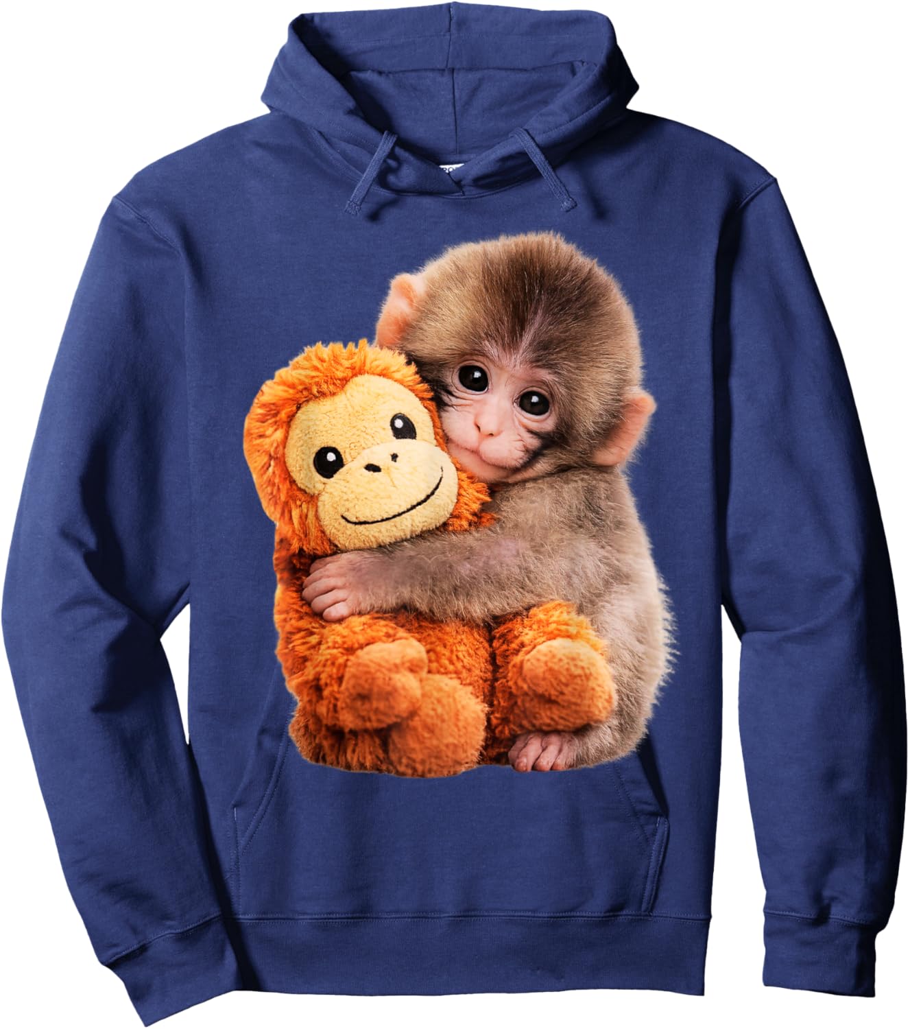 Punch Baby Monkey Hoodie - Hoodie | Navy