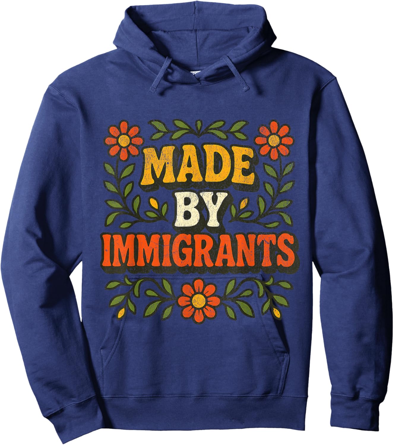 Made by Immigrants Hoodie - Hoodie | Navy