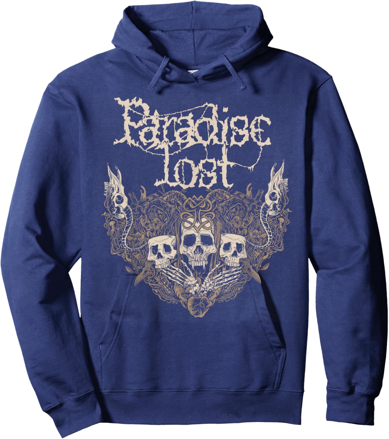 Paradise Lost - 'Gothic Skull' Hoodie - Hoodie | Navy