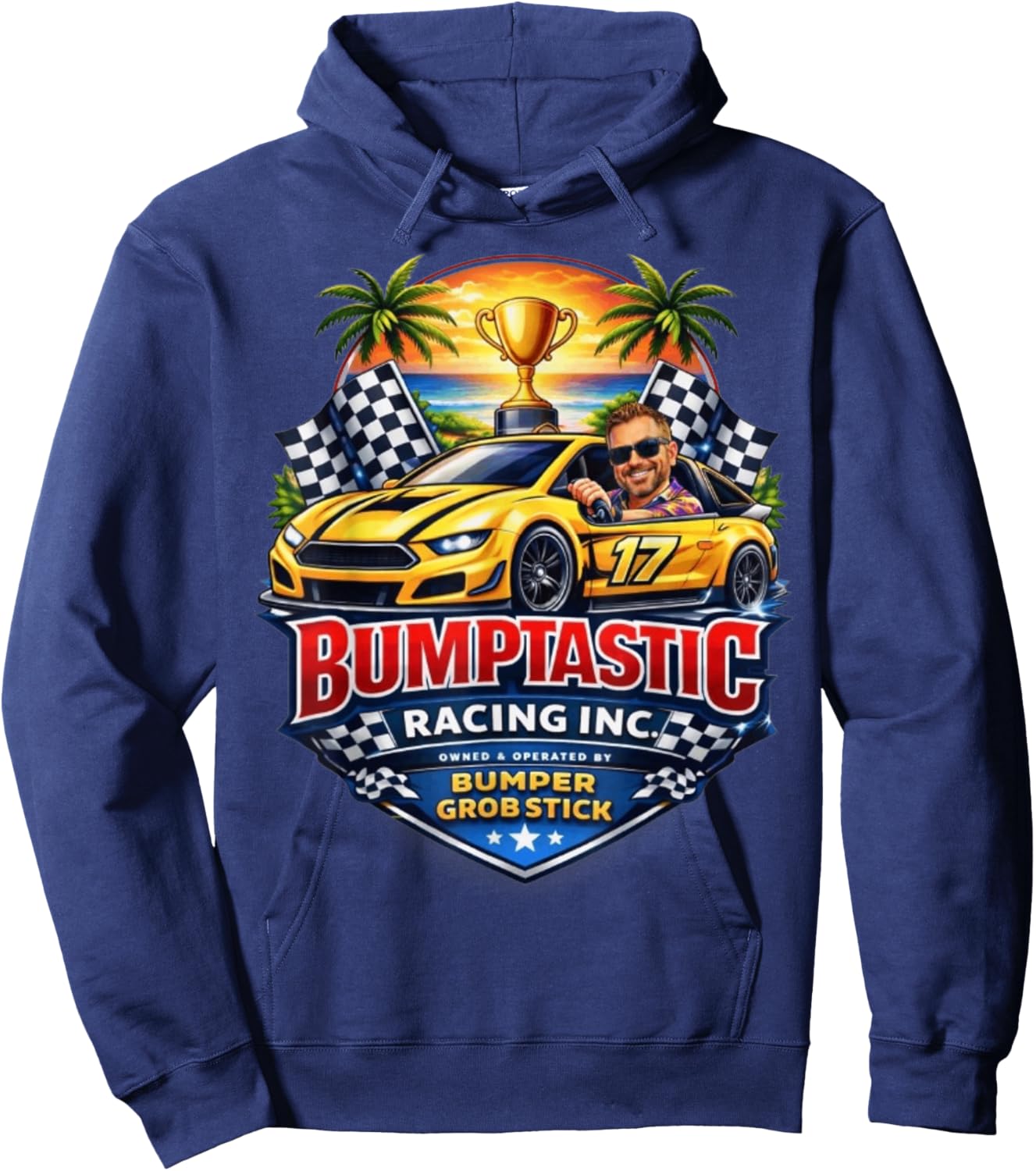 Bumptastic Racing Inc Hoodie - Hoodie | Navy