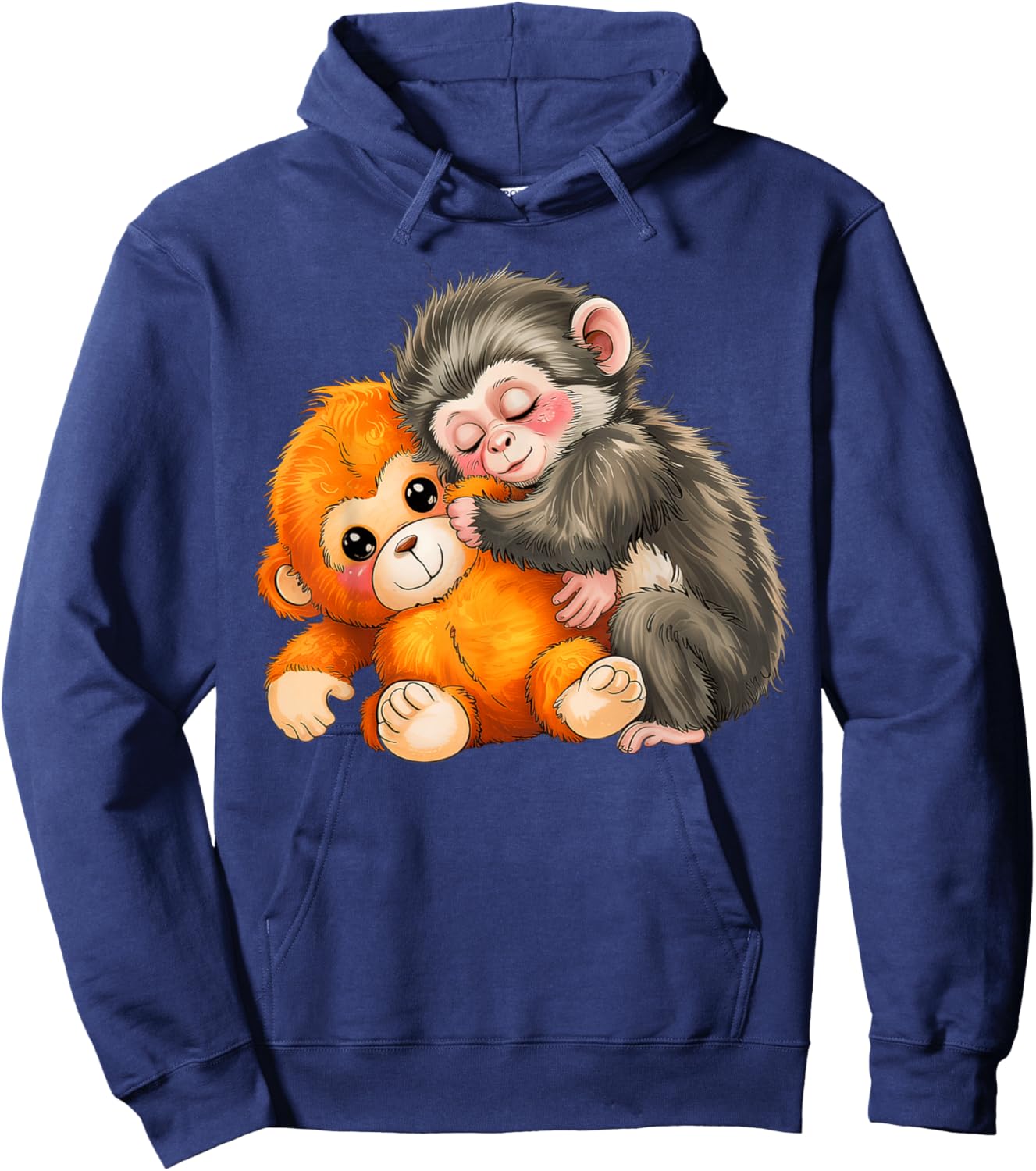 Baby Monkey Punch Hoodie - Hoodie | Navy