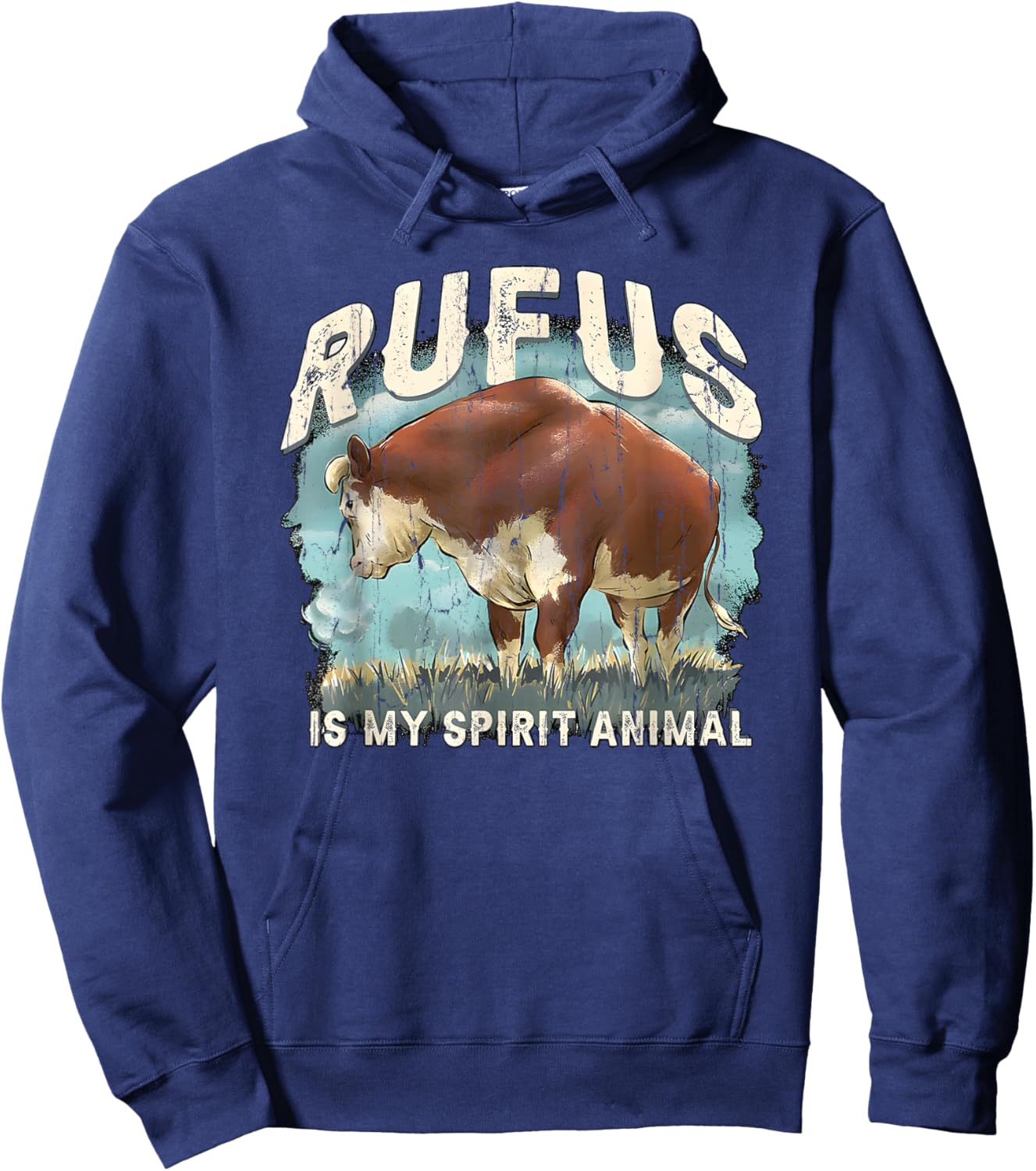 Rufus is My Spirit Animal Hoodie - Hoodie | Navy
