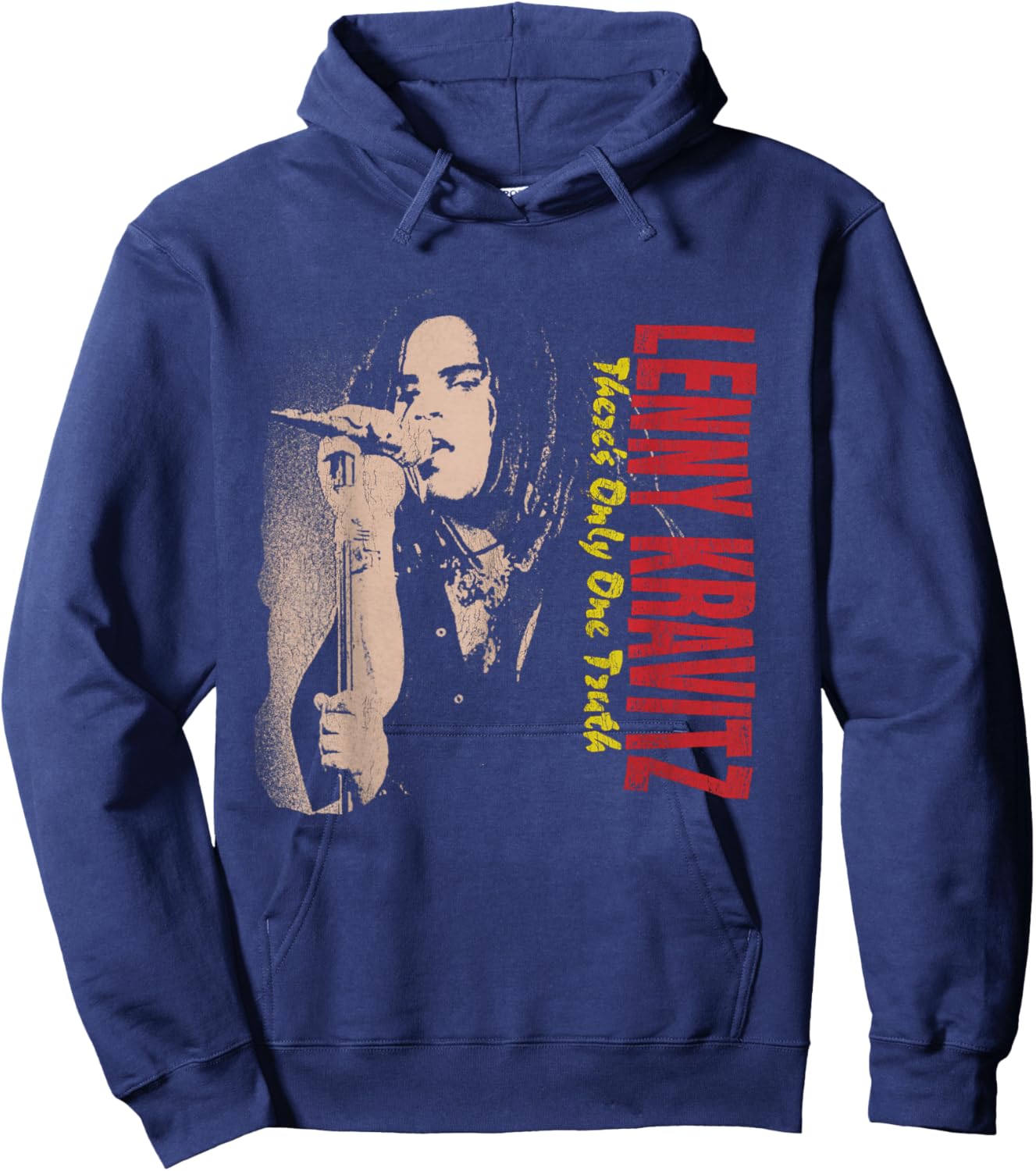 Lenny Kravitz Mama Said Truth Hoodie - Hoodie | Navy
