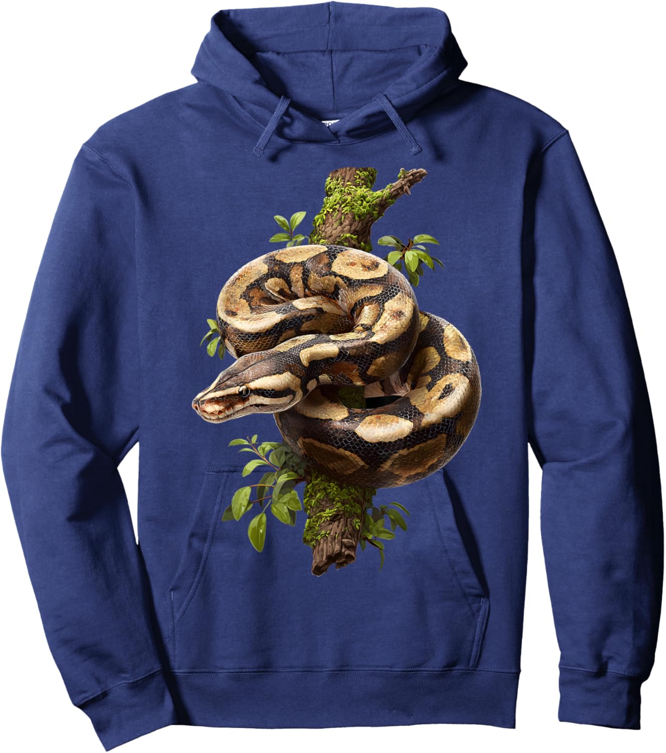 Ball Python Lover Reptile Keeper Snake Owner Hoodie - Hoodie | Navy