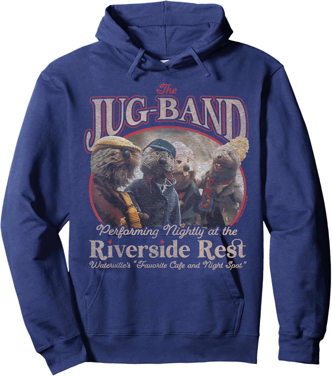 Emmet Otter The Jug Band at Riverside Hoodie - Hoodie | Navy