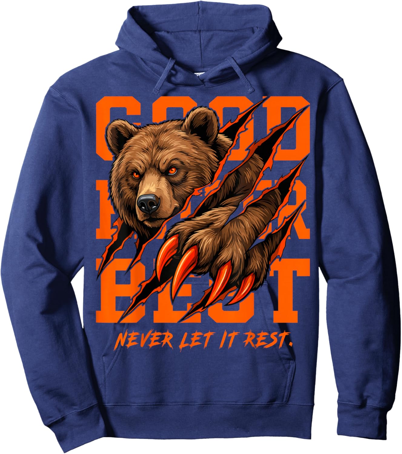 Vintage Motivation Quote Women Kids Hoodie - Hoodie | Navy