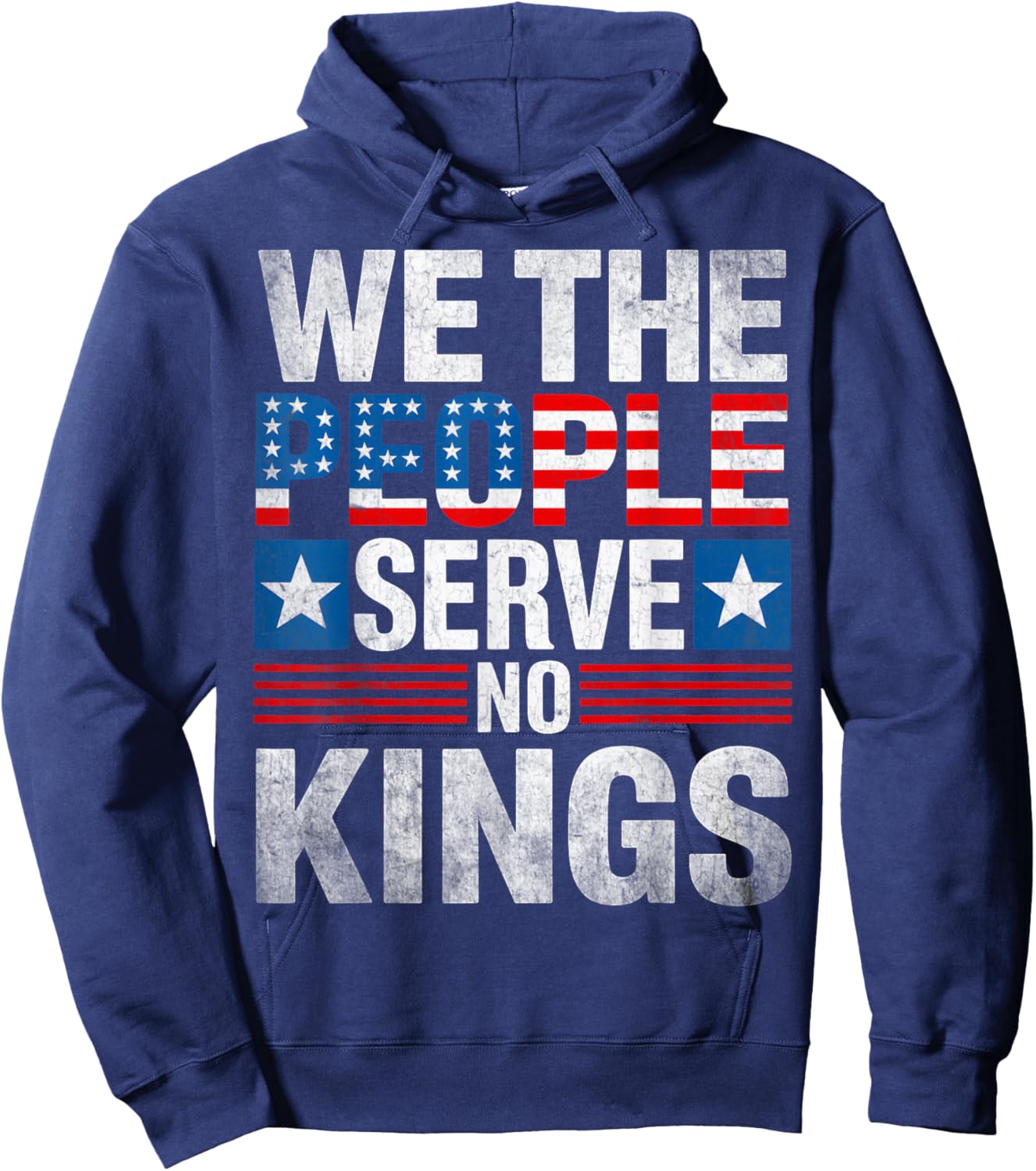 No King Patriotic Freedom Shirt Women Gifts Hoodie - Hoodie | Navy