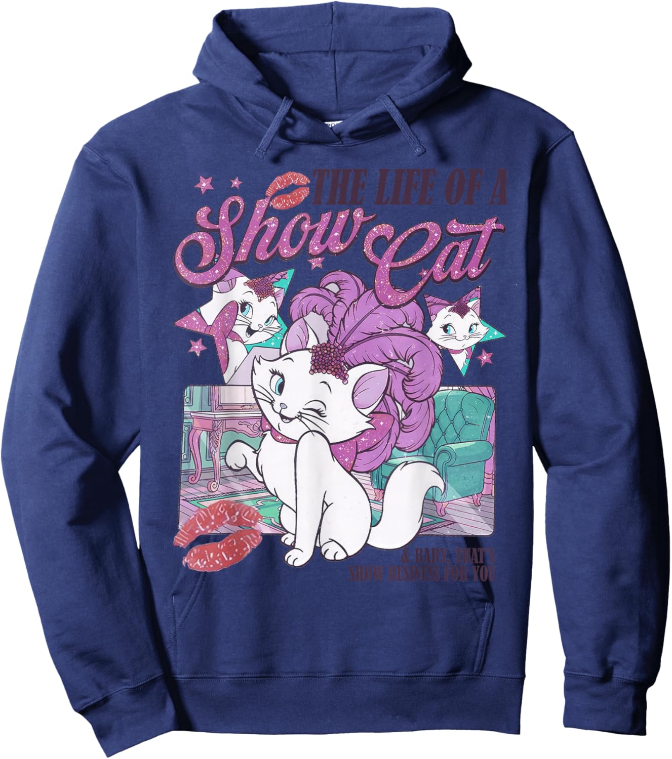 The Life of A Show Cat Women Hoodie - Hoodie | Navy