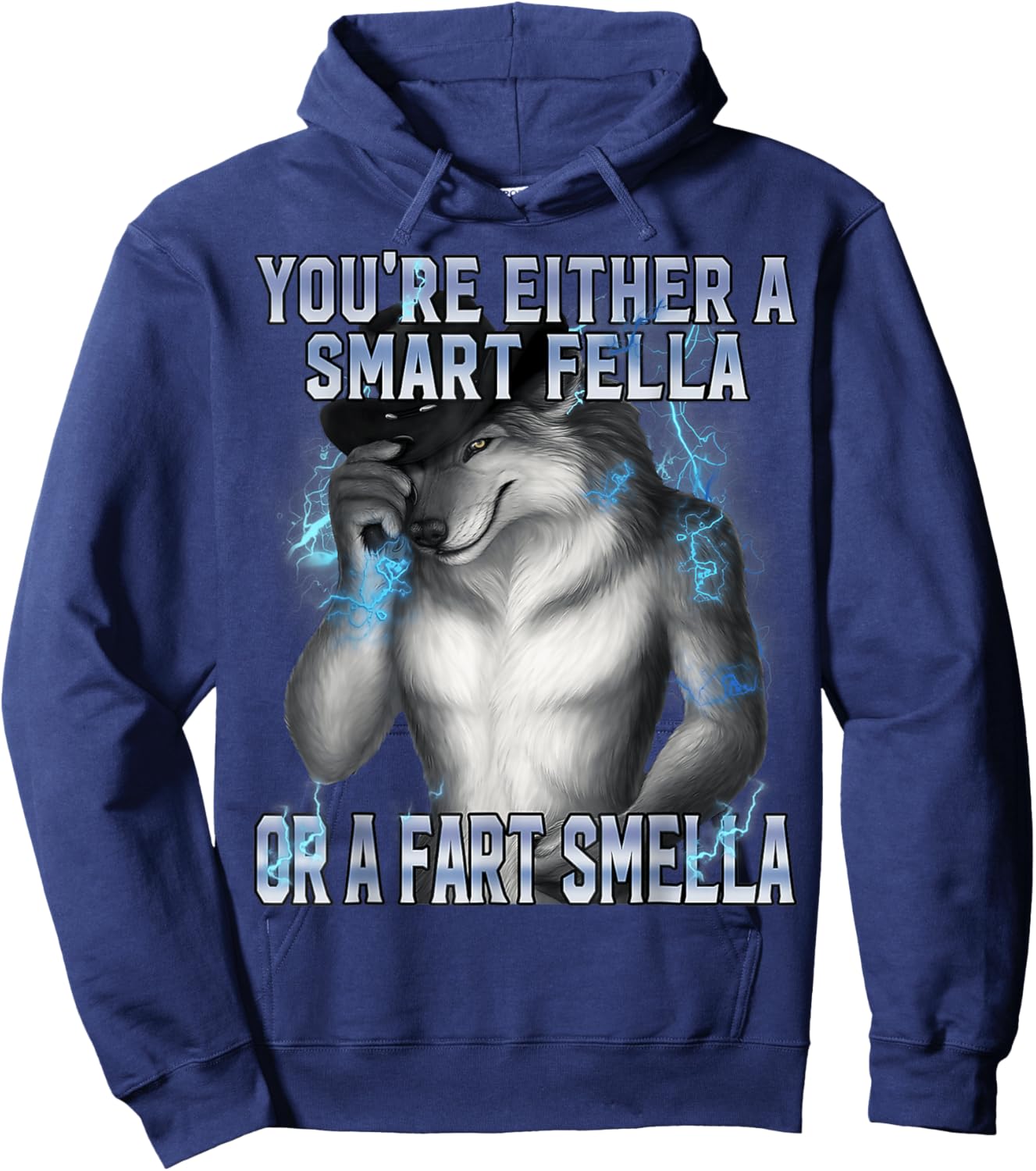 Funny Meme Hoodie - Hoodie | Navy