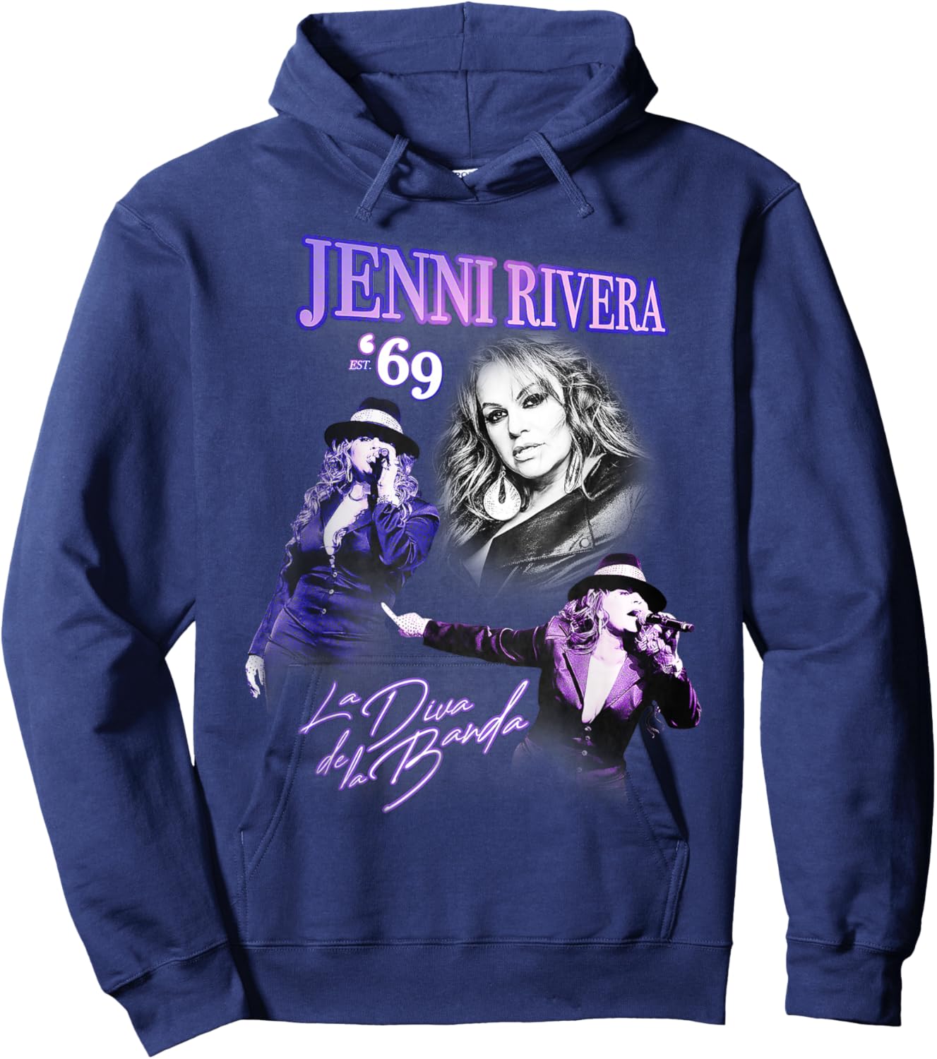Official Jenni Rivera Nokia 2009 Hoodie - Hoodie | Navy