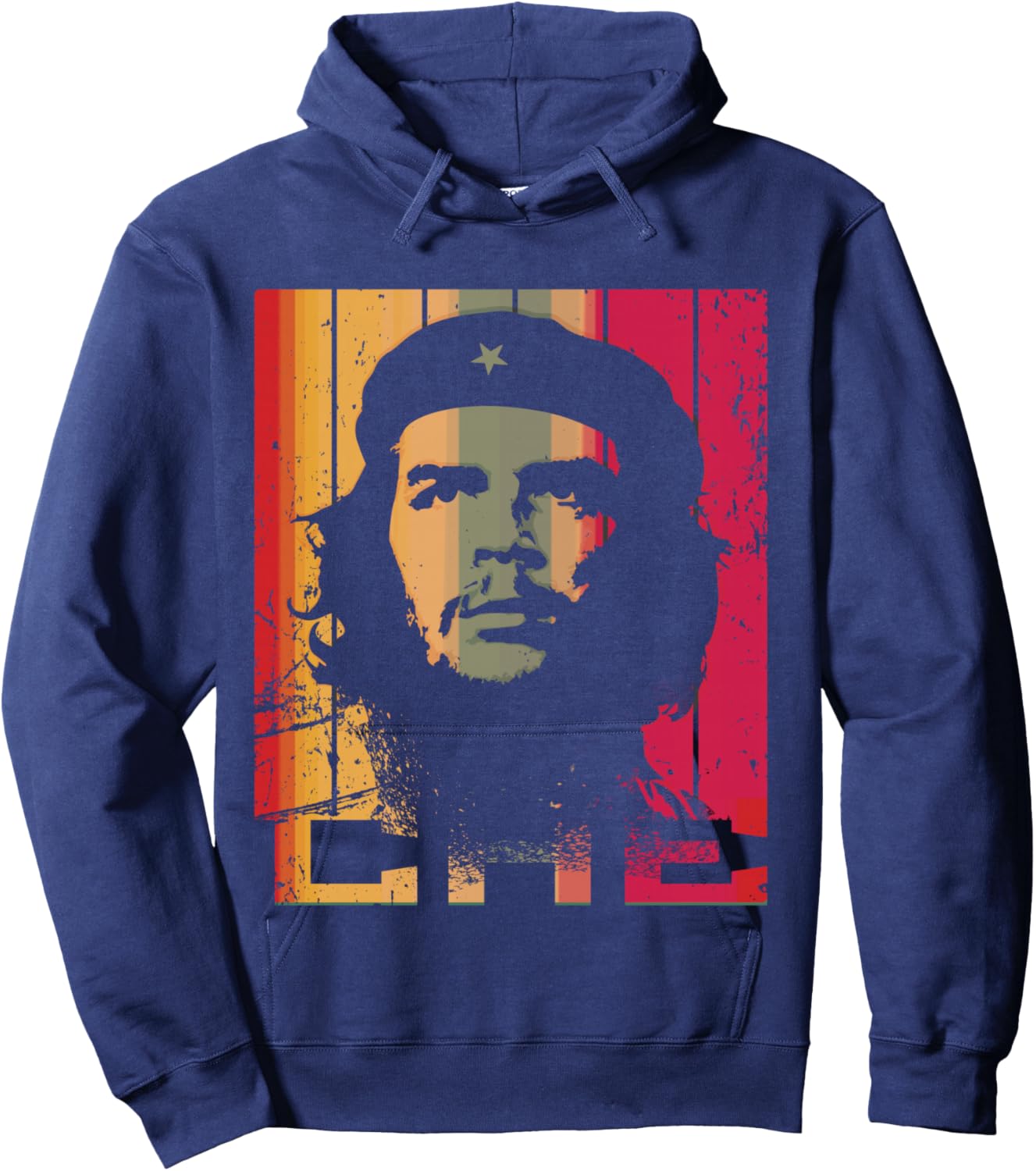 Che Guevara Shirt Pop Art Rebel Cuba Hoodie - Hoodie | Navy