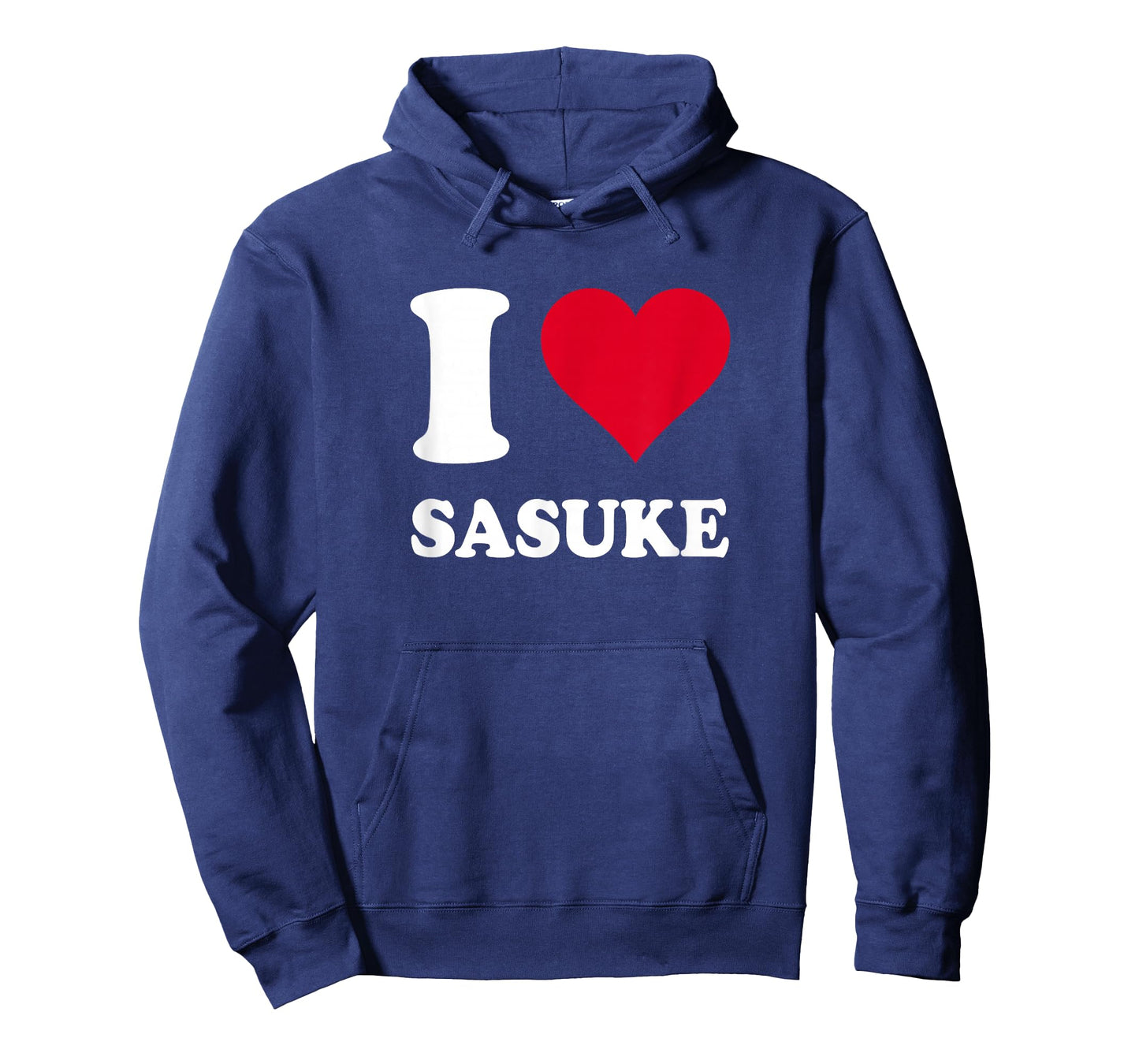 Red Heart I Love Sasuke T-Shirt