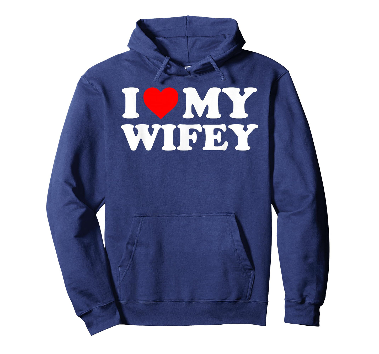 I Love My Wifey - Red Heart T-Shirt