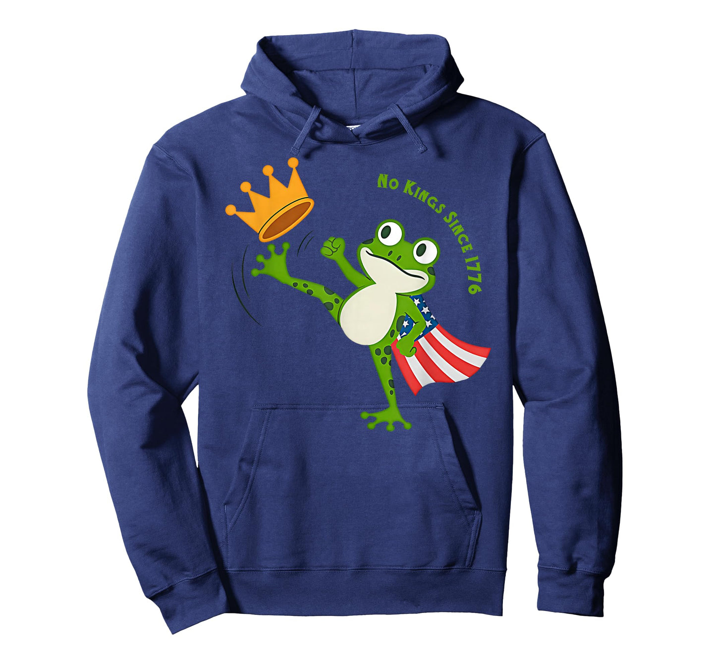 Frog Protest No Kings in America T-Shirt