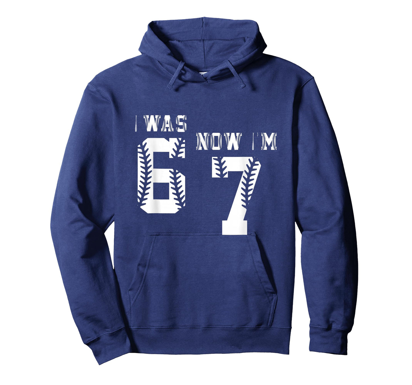 was 6 Now I'm 7 - Seven Old Birthday 67 T-Shirt