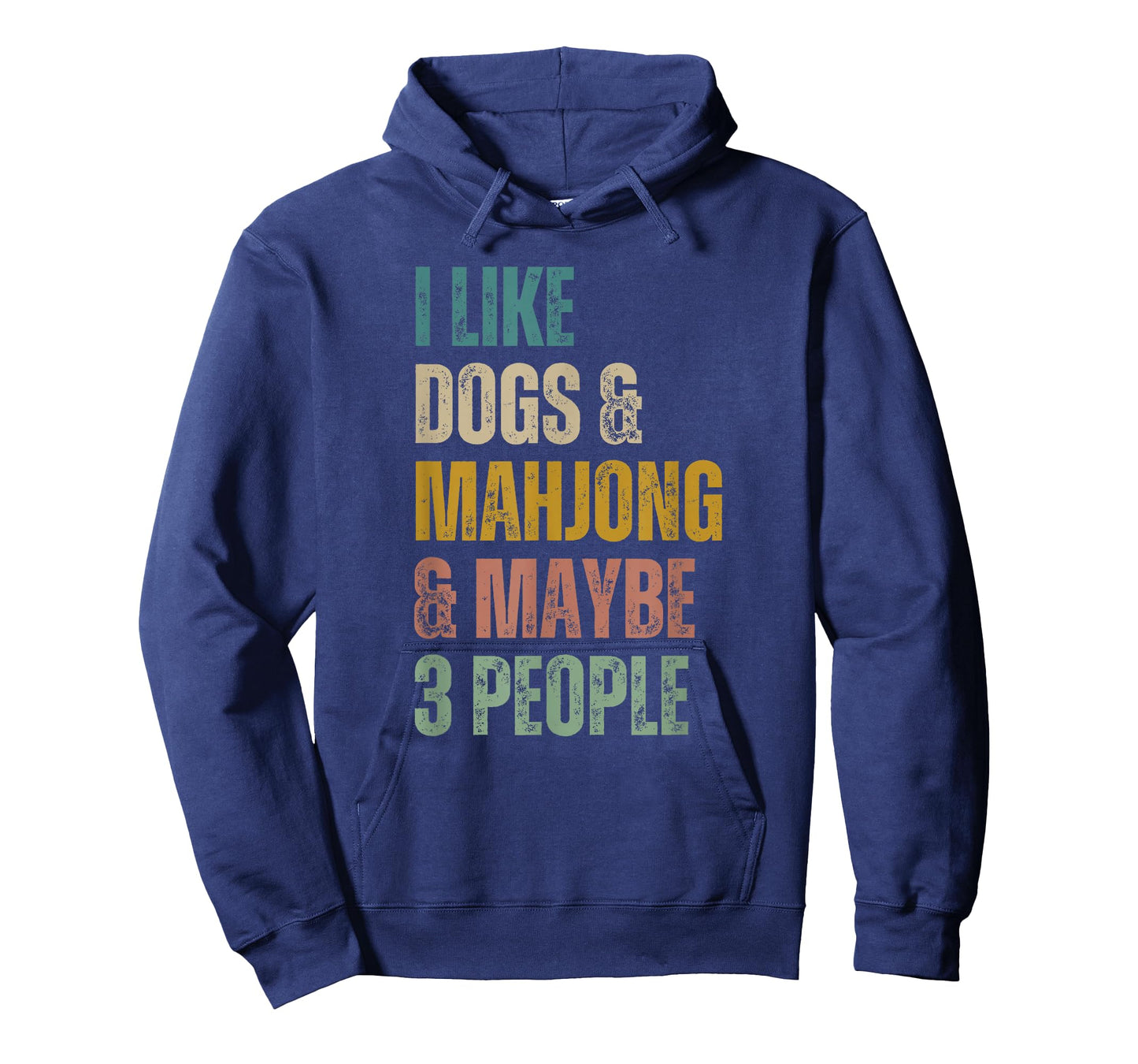 Funny Mahjong and Dogs Lover T-Shirt