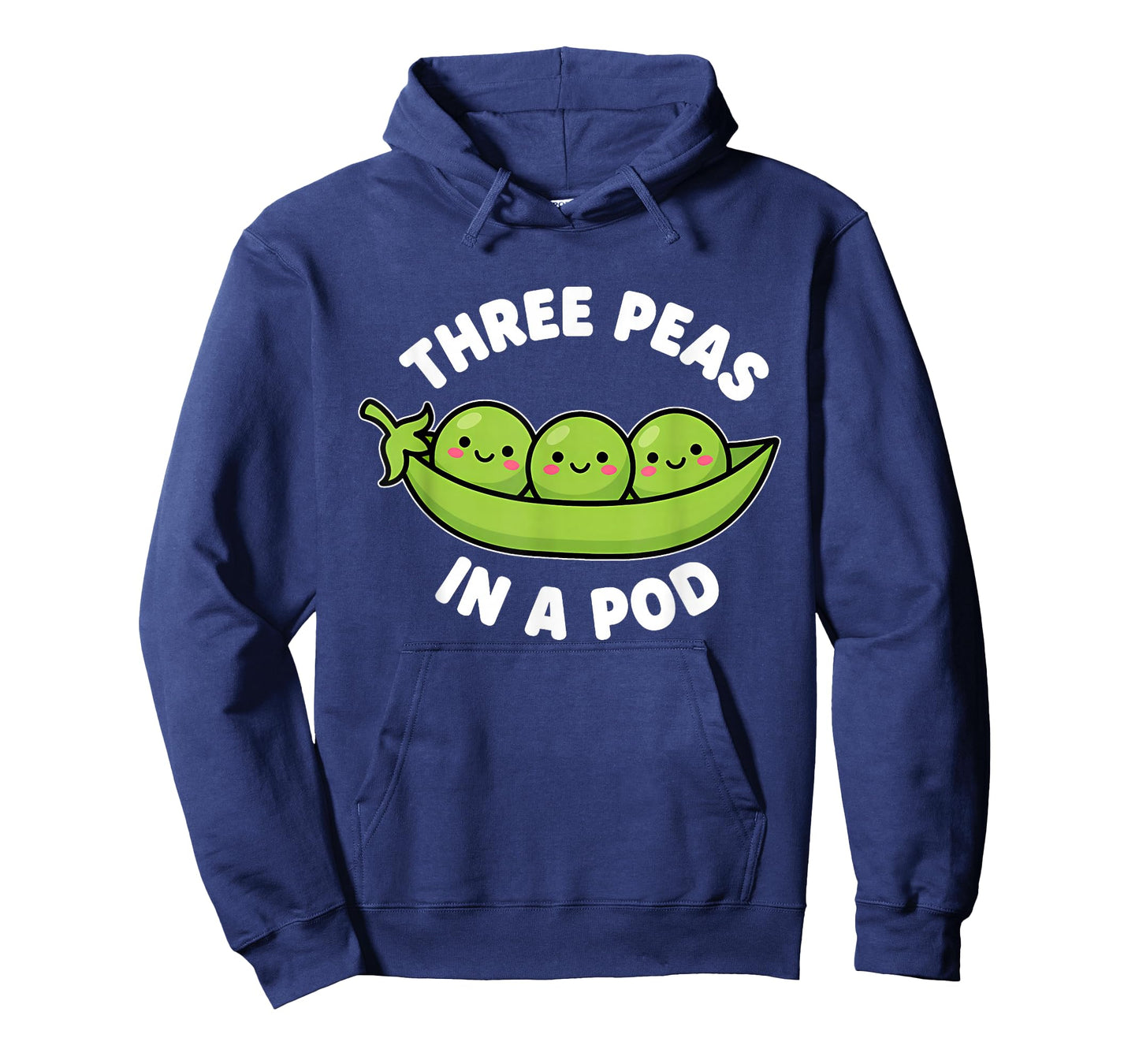 Funny Three Peas in A Pod Cute Kawaii T-Shirt