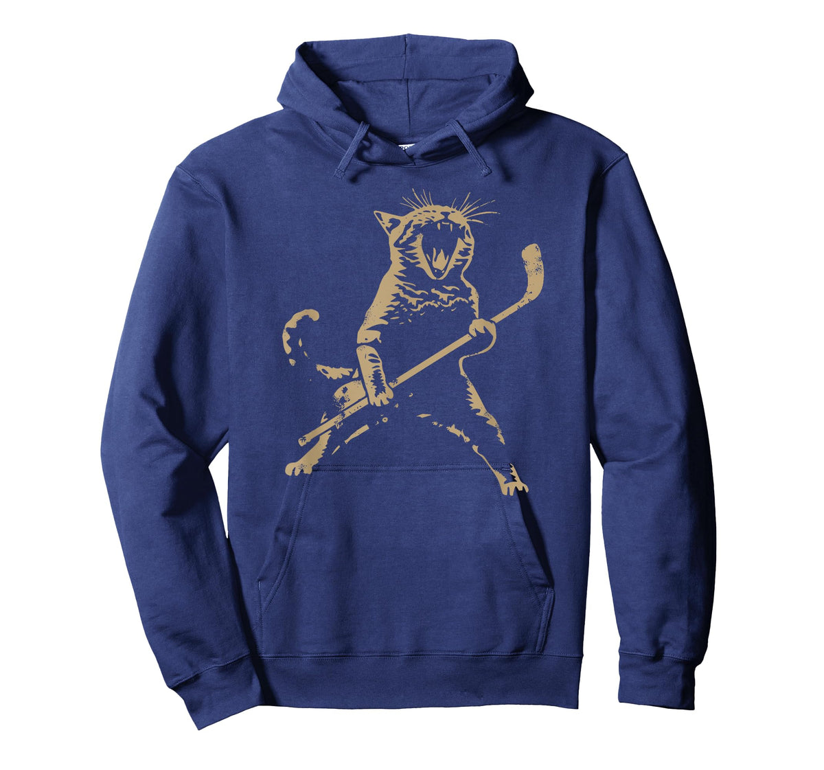 Cat Playing ice Hockey T-Shirt