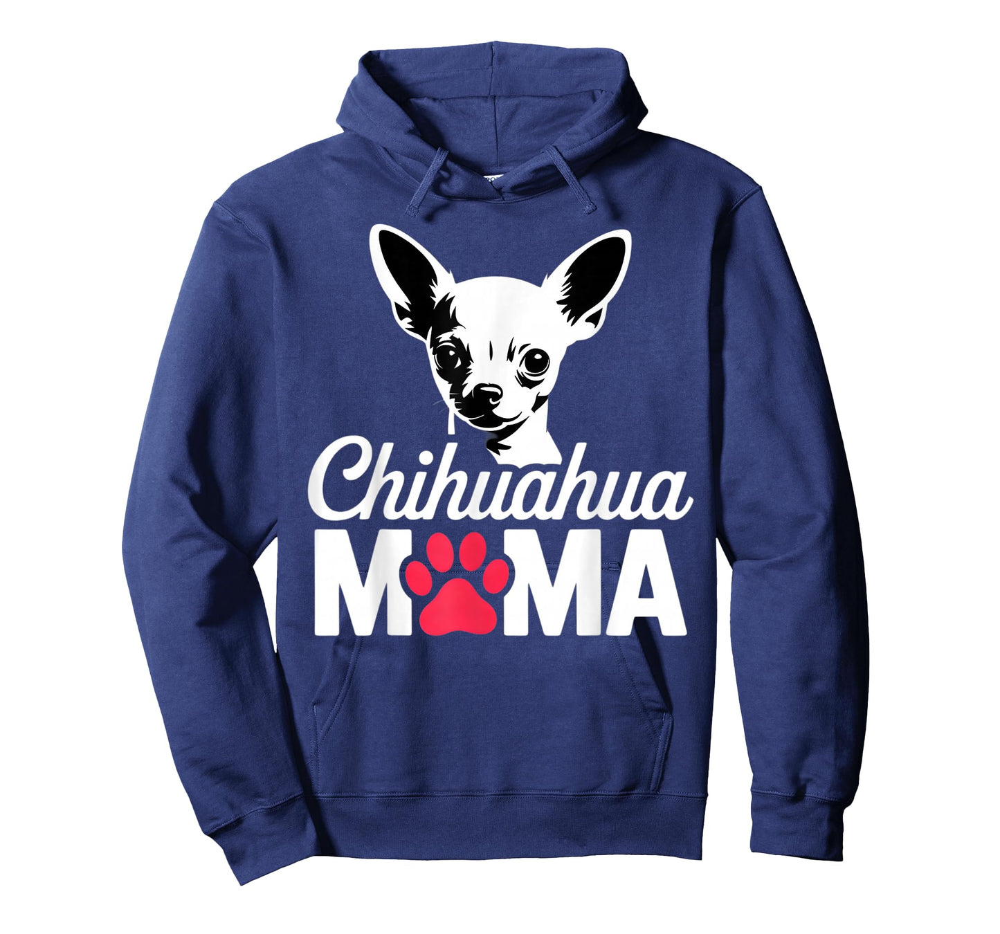 Chihuahua Mom Dog Lover Paw Women T-Shirt