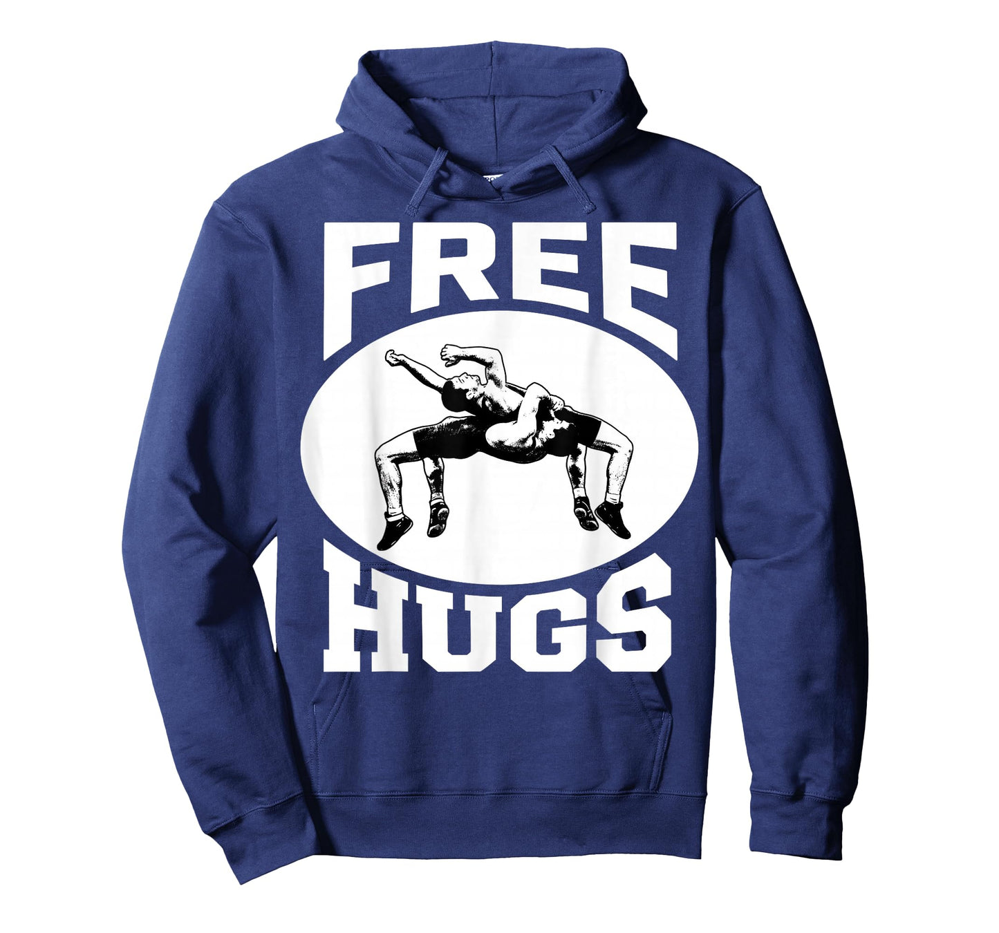 Wrestling Funny Free Hugs T-Shirt