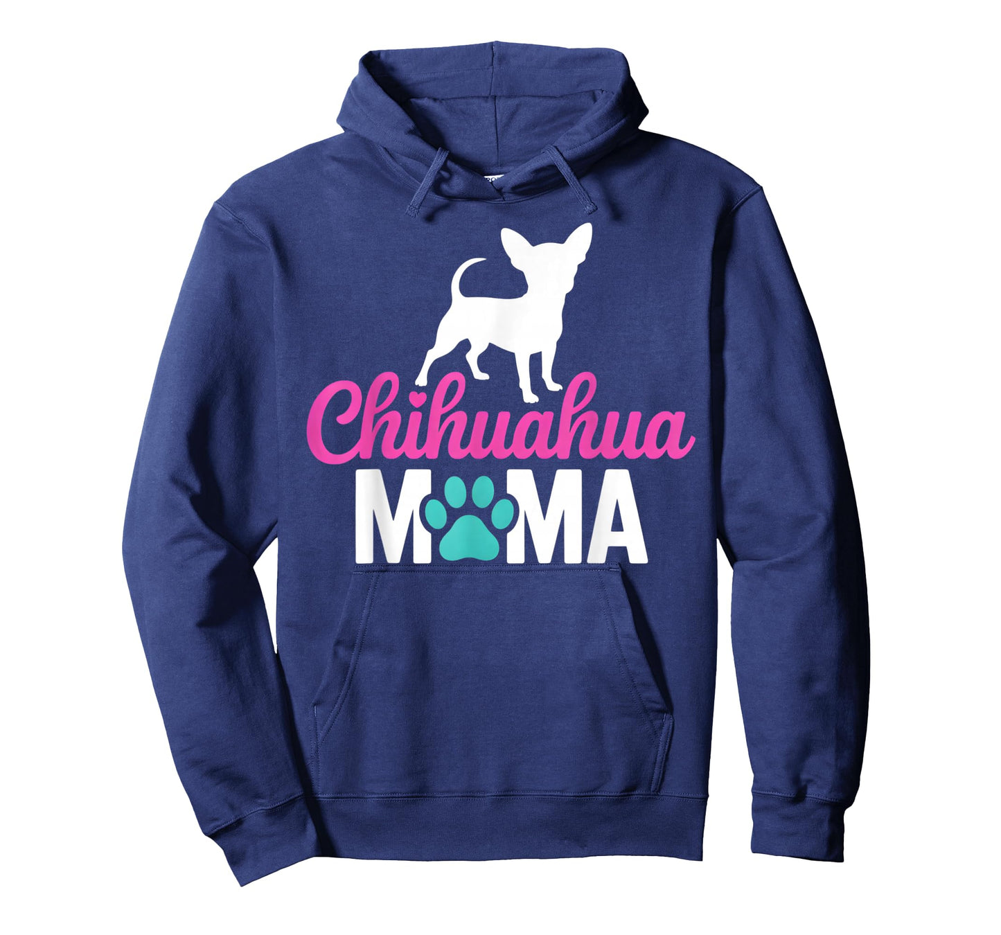 Chihuahua Mom Dog Lover Paw Women T-Shirt