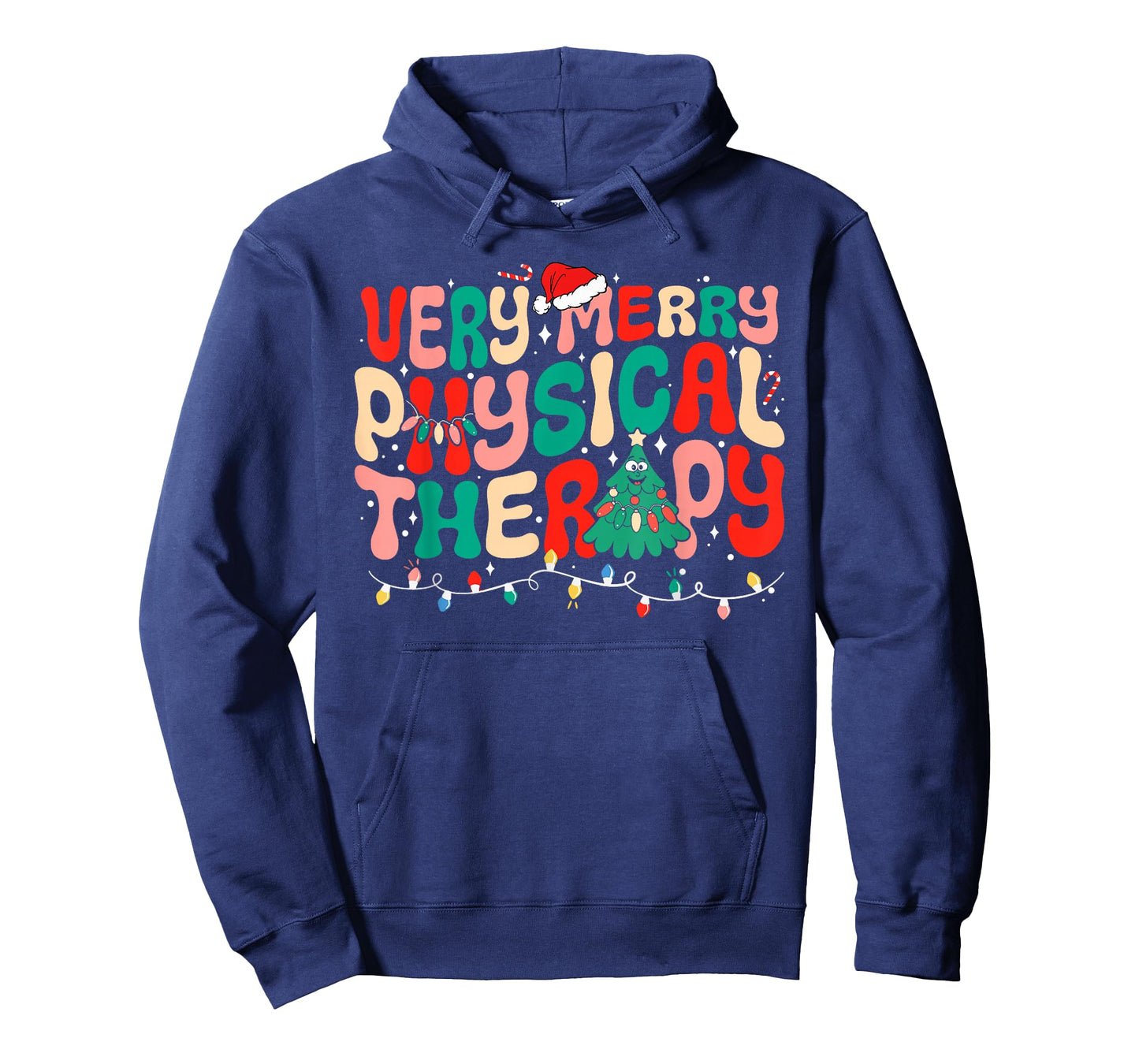 Very Merry Physical Therapy Christmas T-Shirt