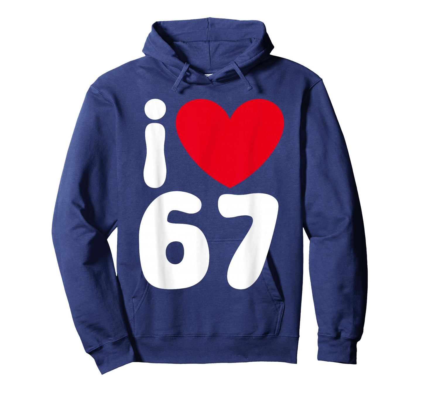 I Love 67 Funny Meme I Heart Six Seven T-Shirt