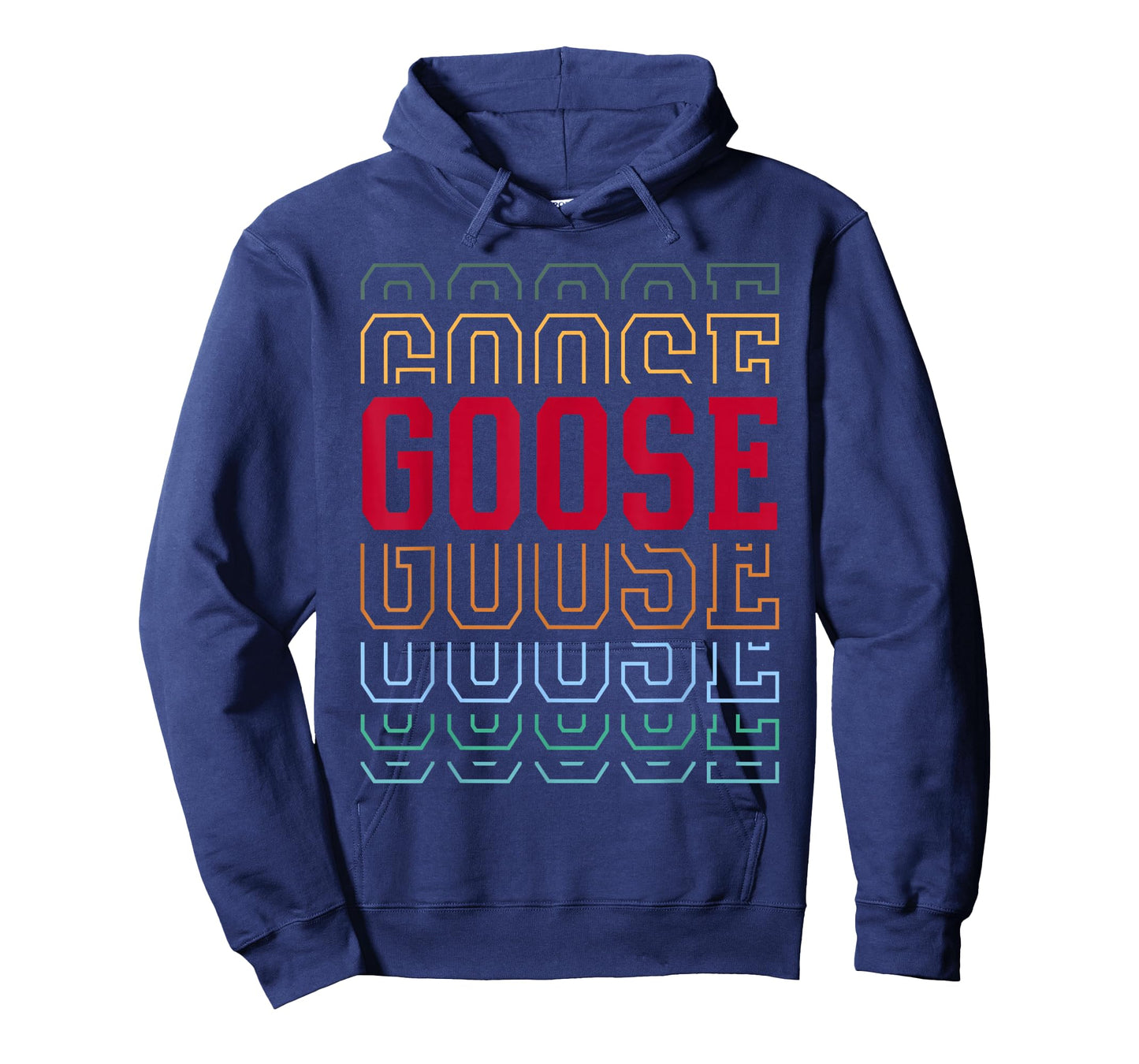 Goose Layered Text Costume Animal Lover T-Shirt