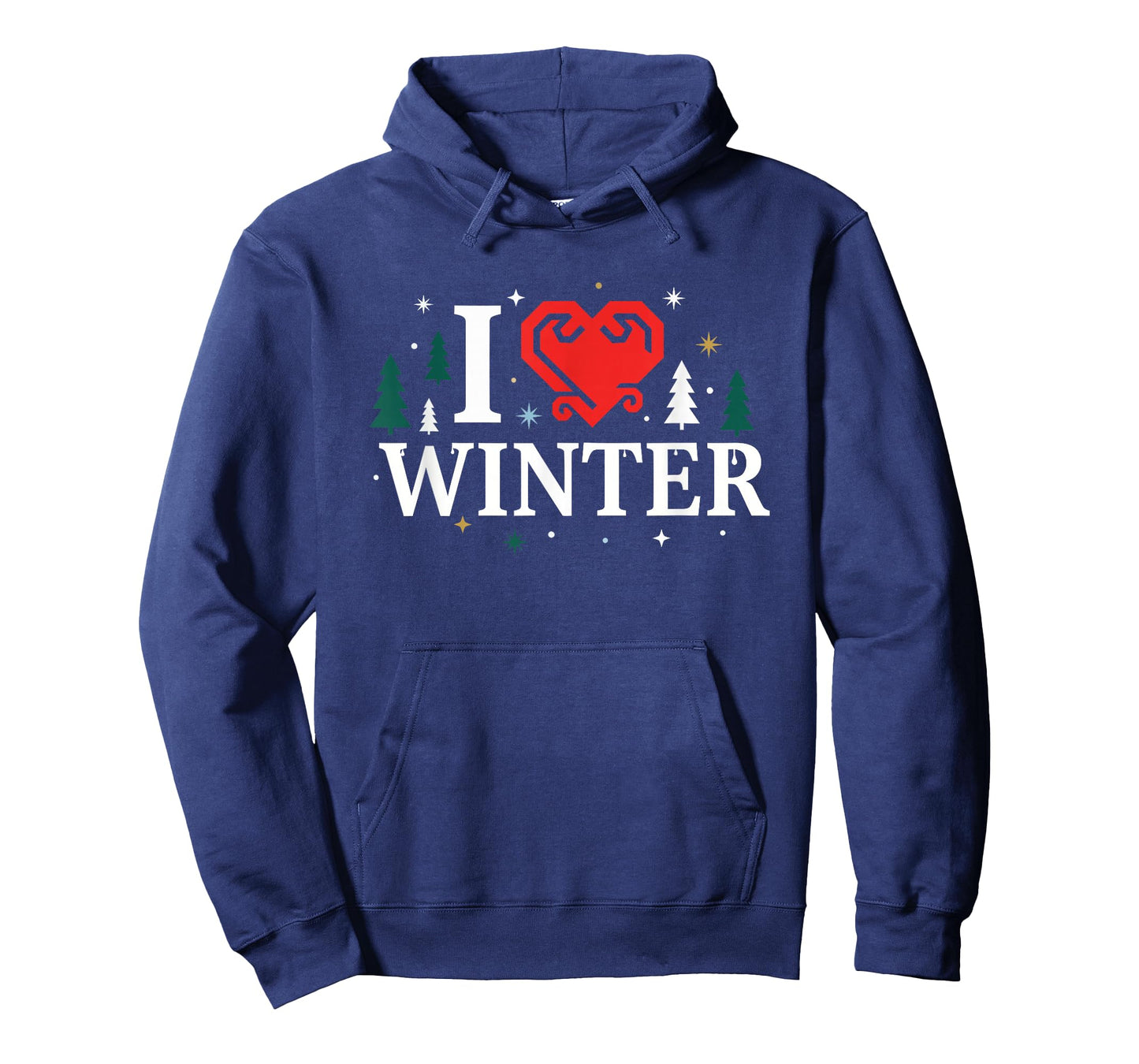 I Heart Winter, I Love Winter T-Shirt