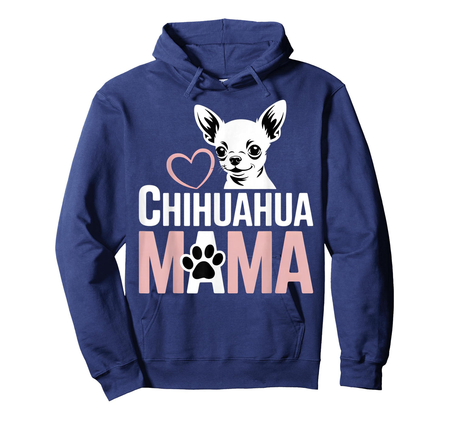 Chihuahua Mom Dog Lover Paw Women T-Shirt