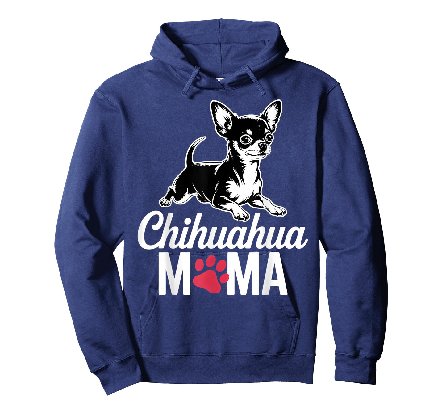 Chihuahua Mom Dog Lover Paw Women T-Shirt
