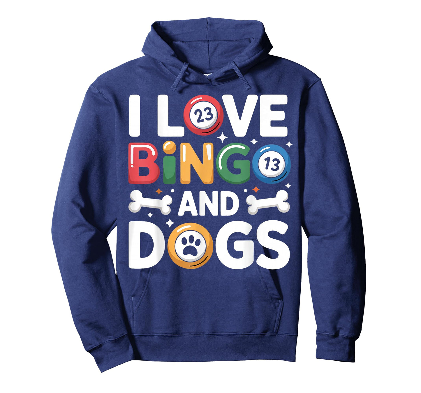 Bingo Player Dog I Love Bingo and Dogs T-Shirt