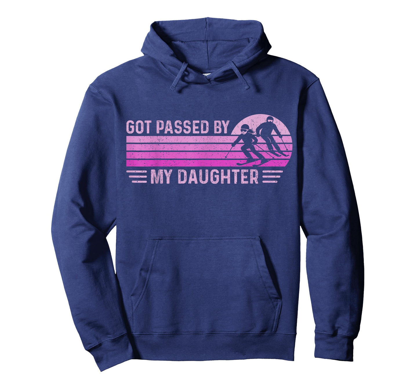 Got Passed by My Daughter Funny Skiing T-Shirt