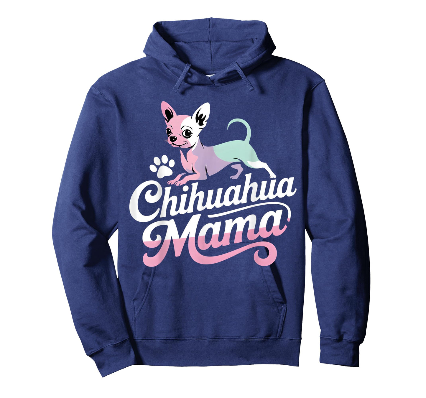 Chihuahua Mom Dog Lover Paw Women T-Shirt