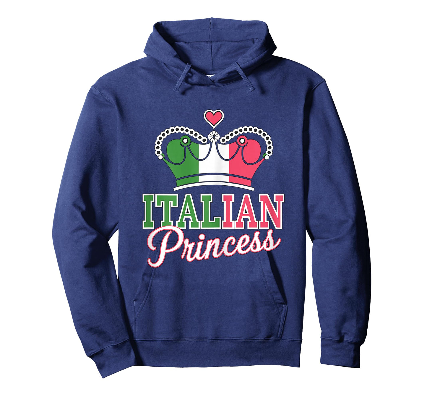 Italian Princess Italy Flag Girl T-Shirt