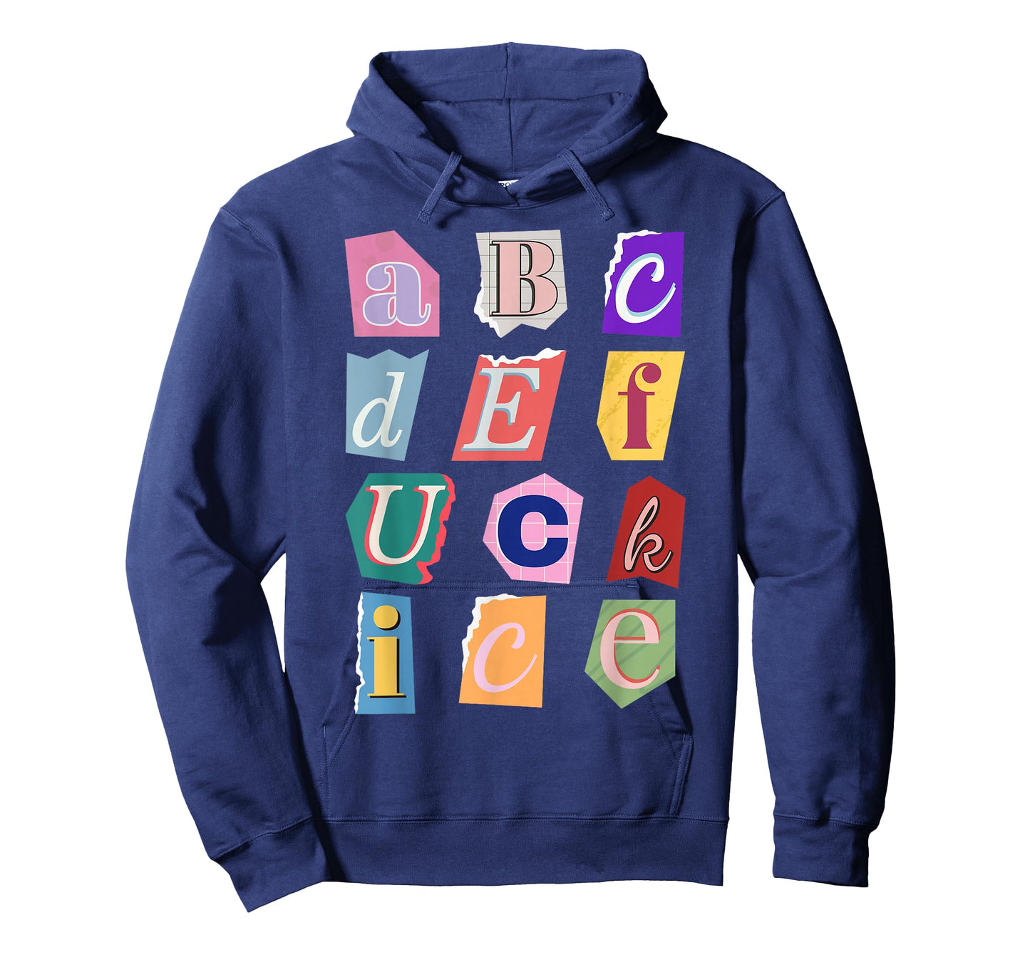 Abcdefuckice Collage Funny Abolish ICE T-Shirt