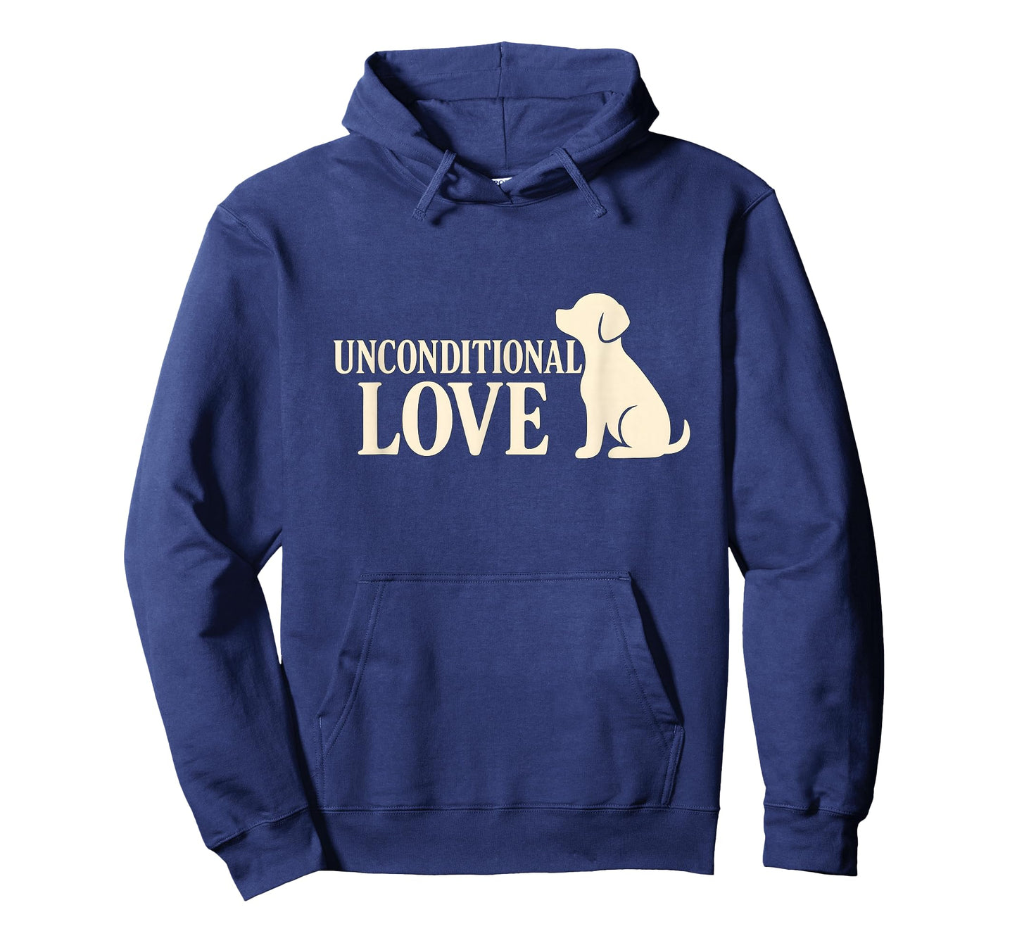 Unconditional Love Dog Silhouette T-Shirt