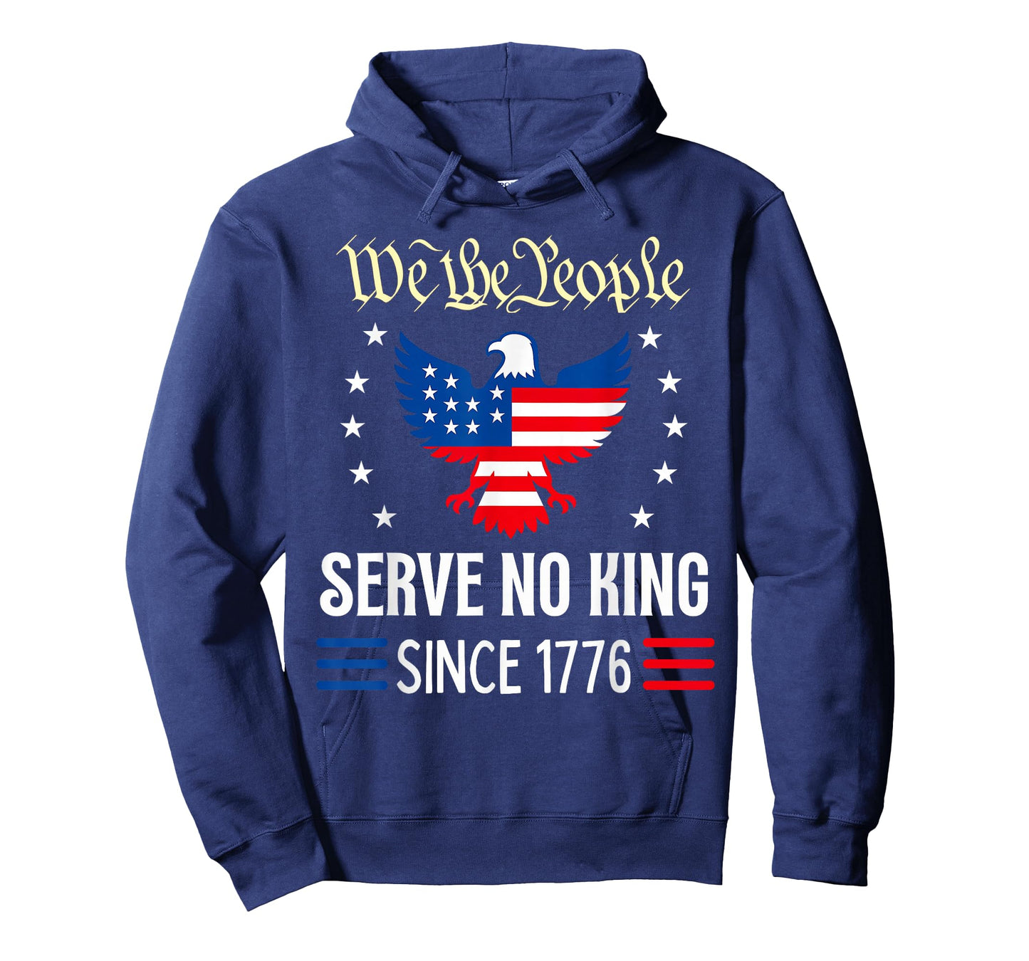 Serve No King Since 1776 Eagle USA T-Shirt