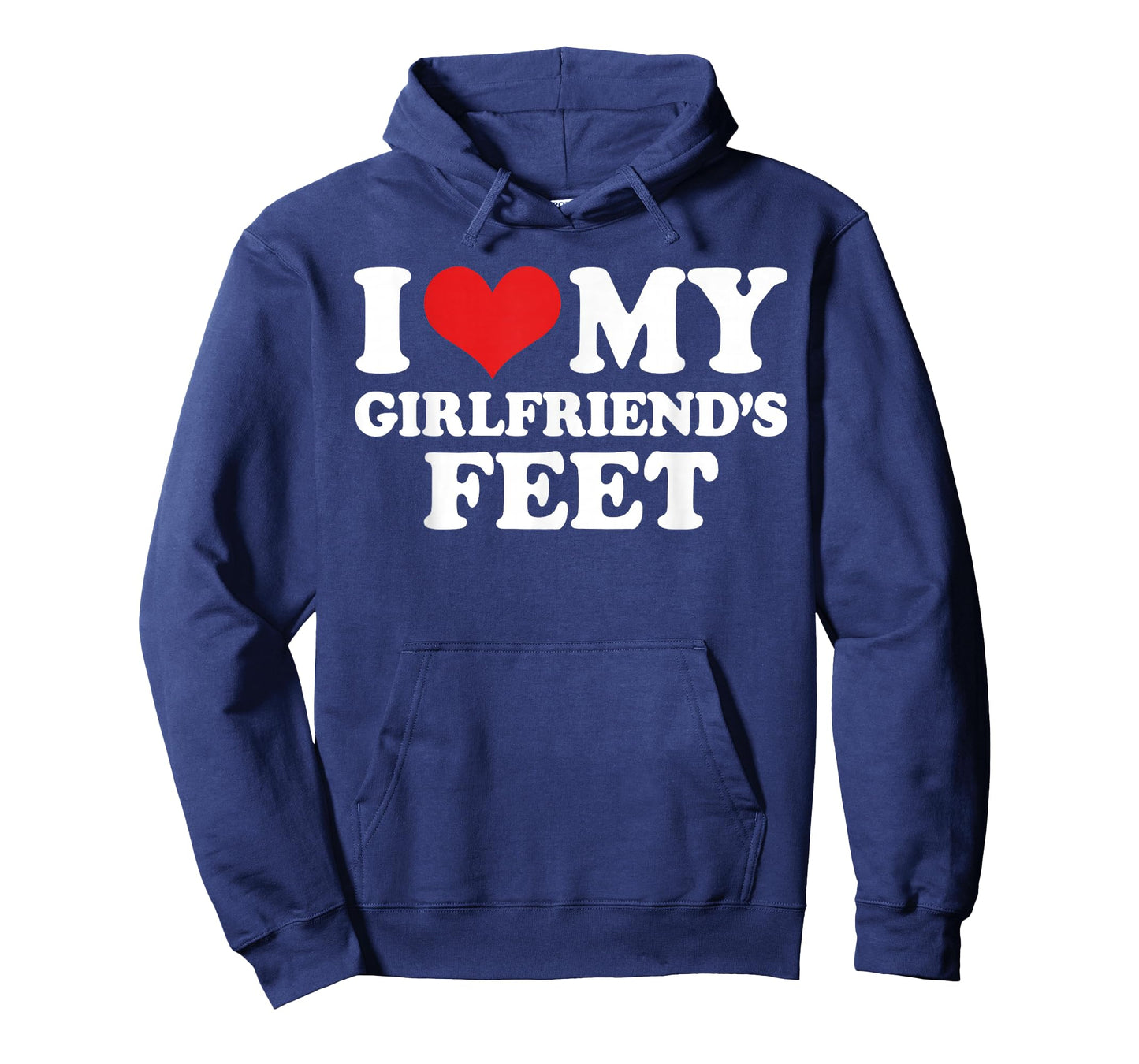 I Love My Girlfriends Feet Funny T-Shirt