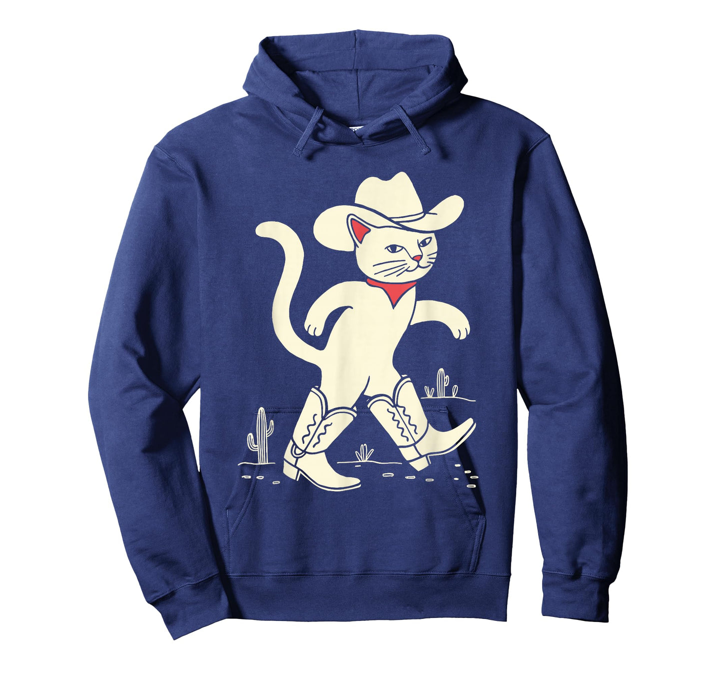 Funny Cowboy Cat T-Shirt