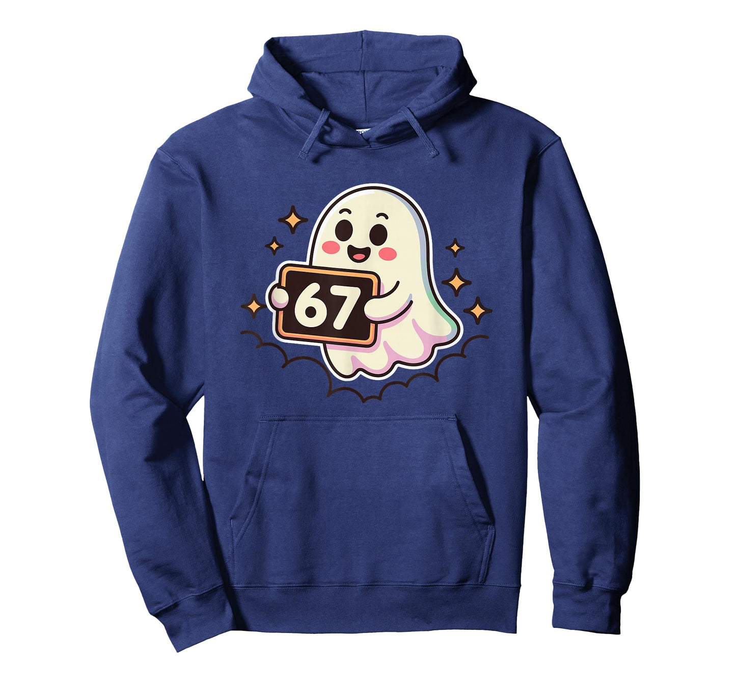 Cartoon Ghost 67 Meme T-Shirt