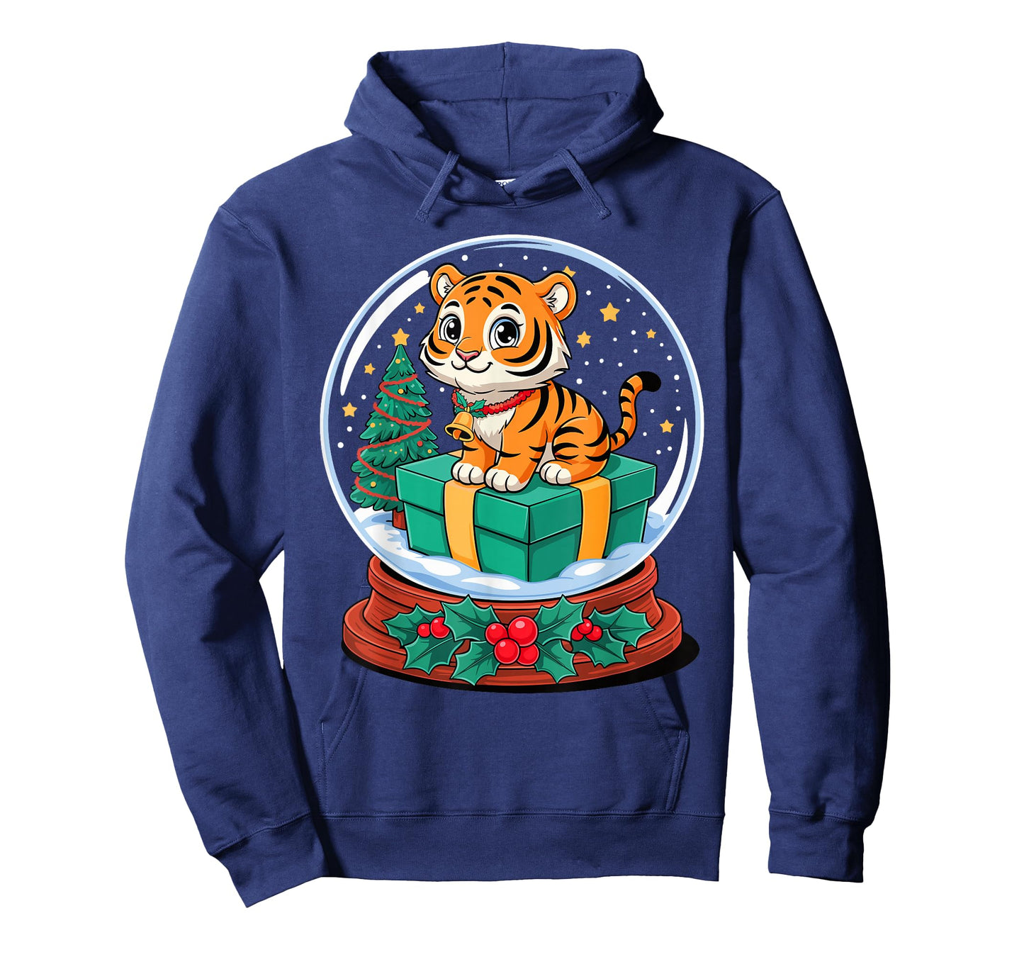 Christmas Snow Globe Tiger X-Mas Tigers T-Shirt
