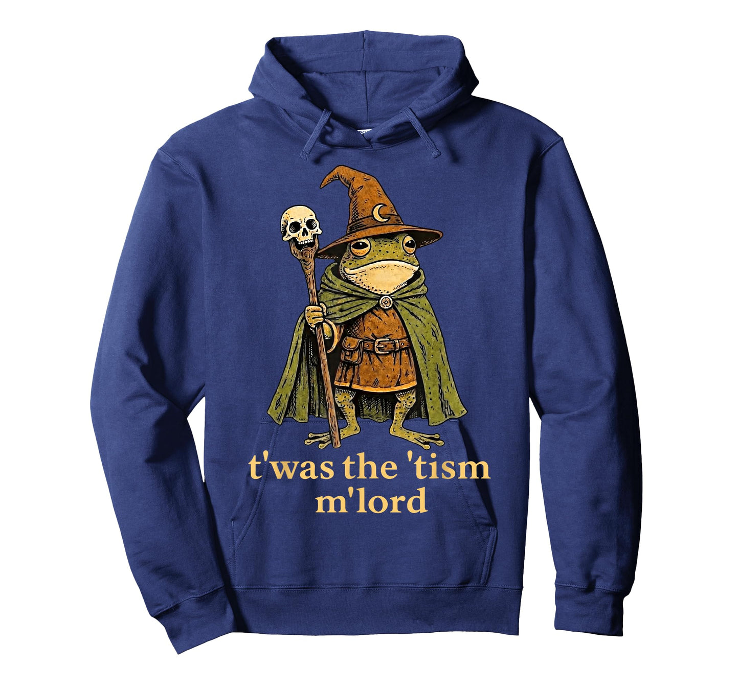 T'was The 'Tism M'Lord Frog Wizard Tism T-Shirt