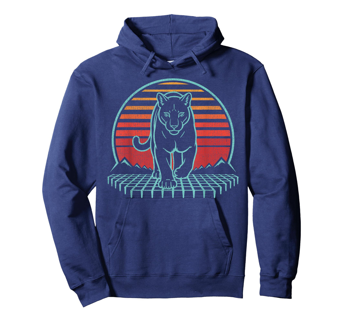 Cougar Animal Retro Vintage 80s T-Shirt
