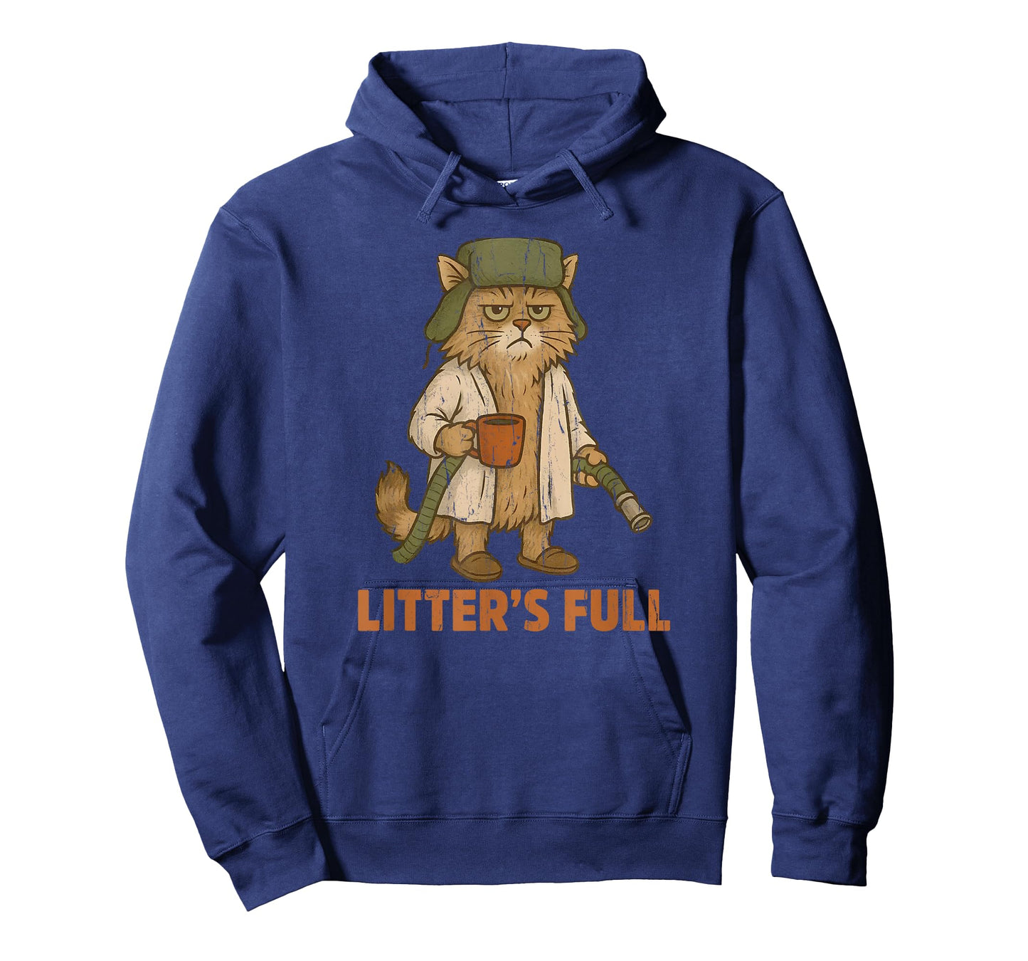Litter's Full, Christmas Vacation Cat T-Shirt