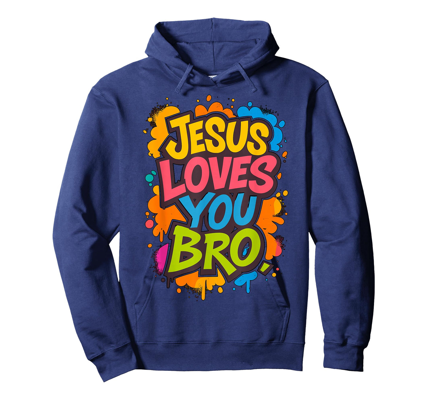Jesus Loves You Bro Funny Christian T-Shirt